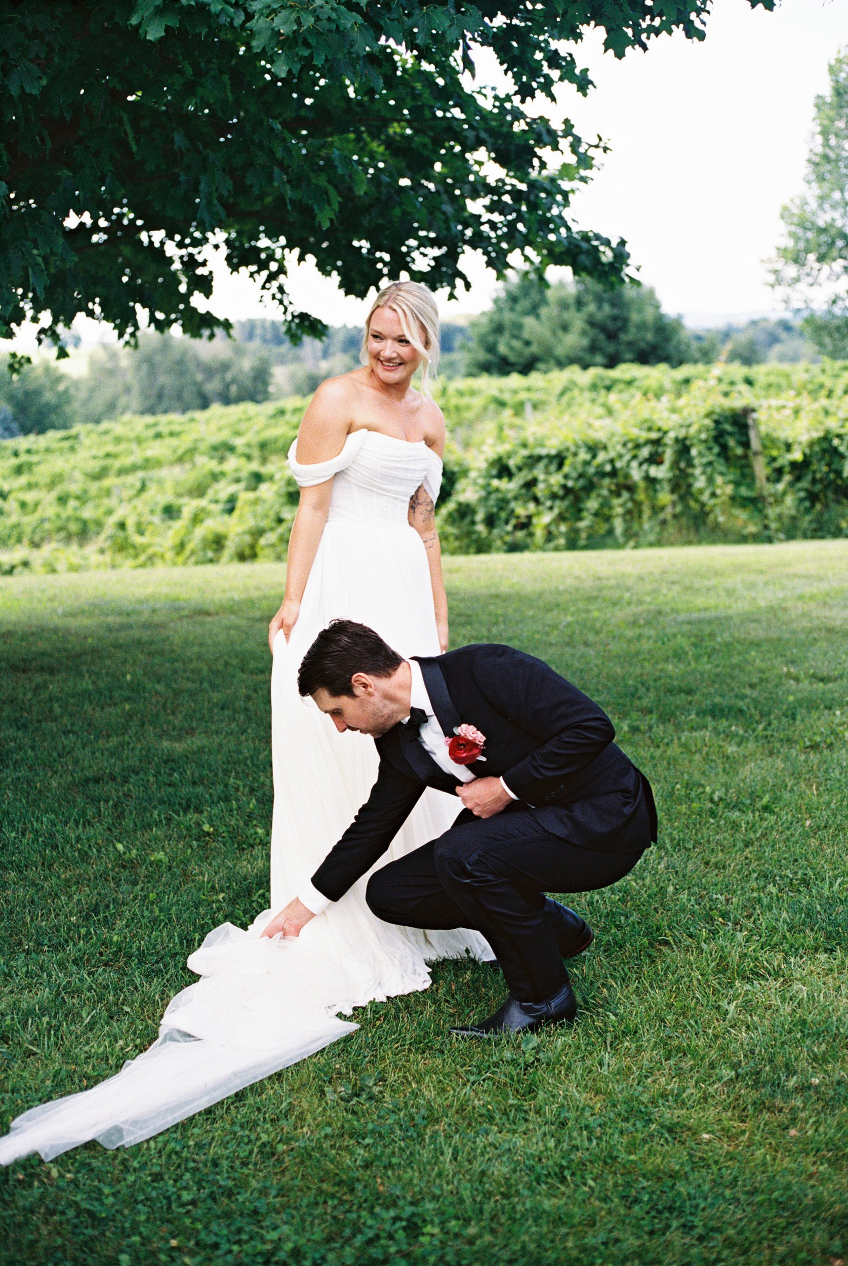 David and Christiana Suttons Bay Wedding