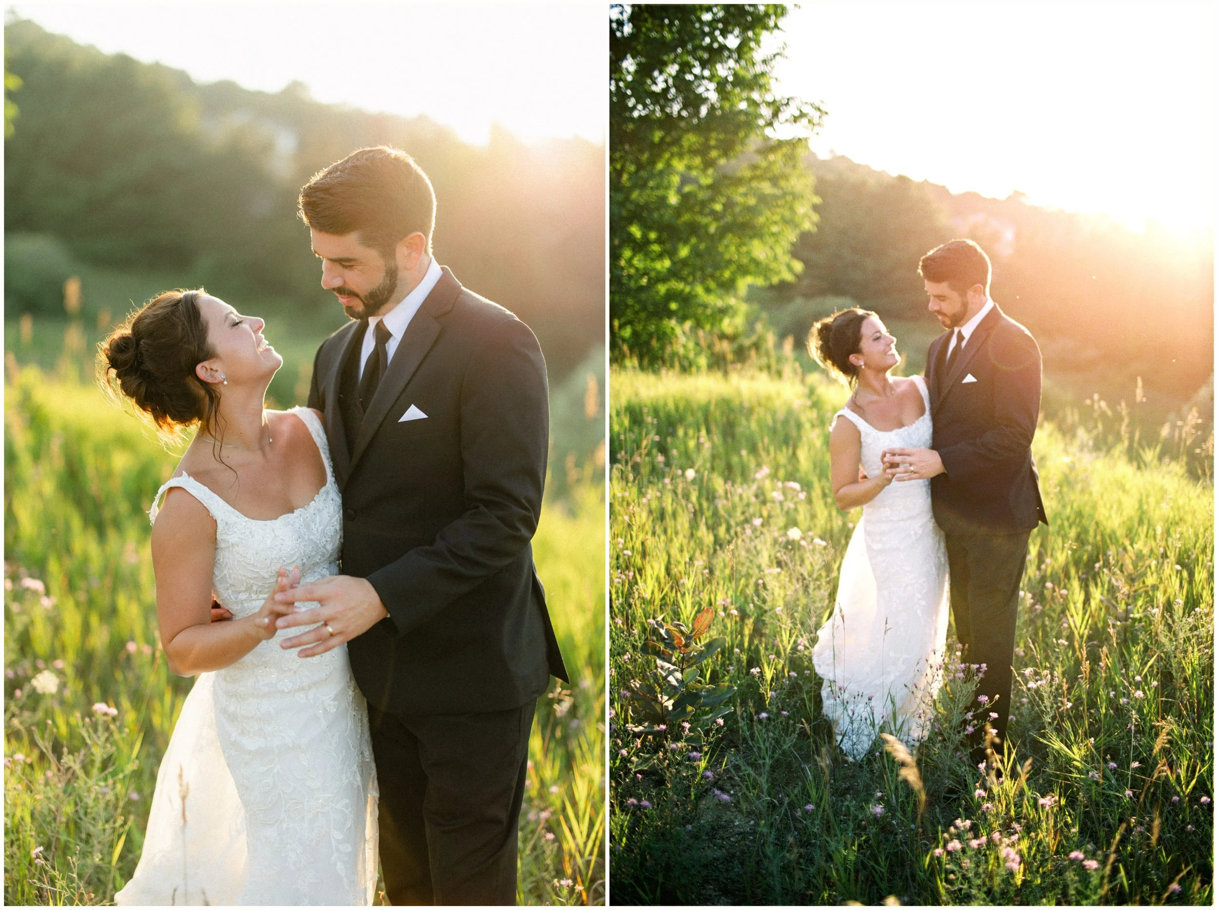 romantic wedding portraits