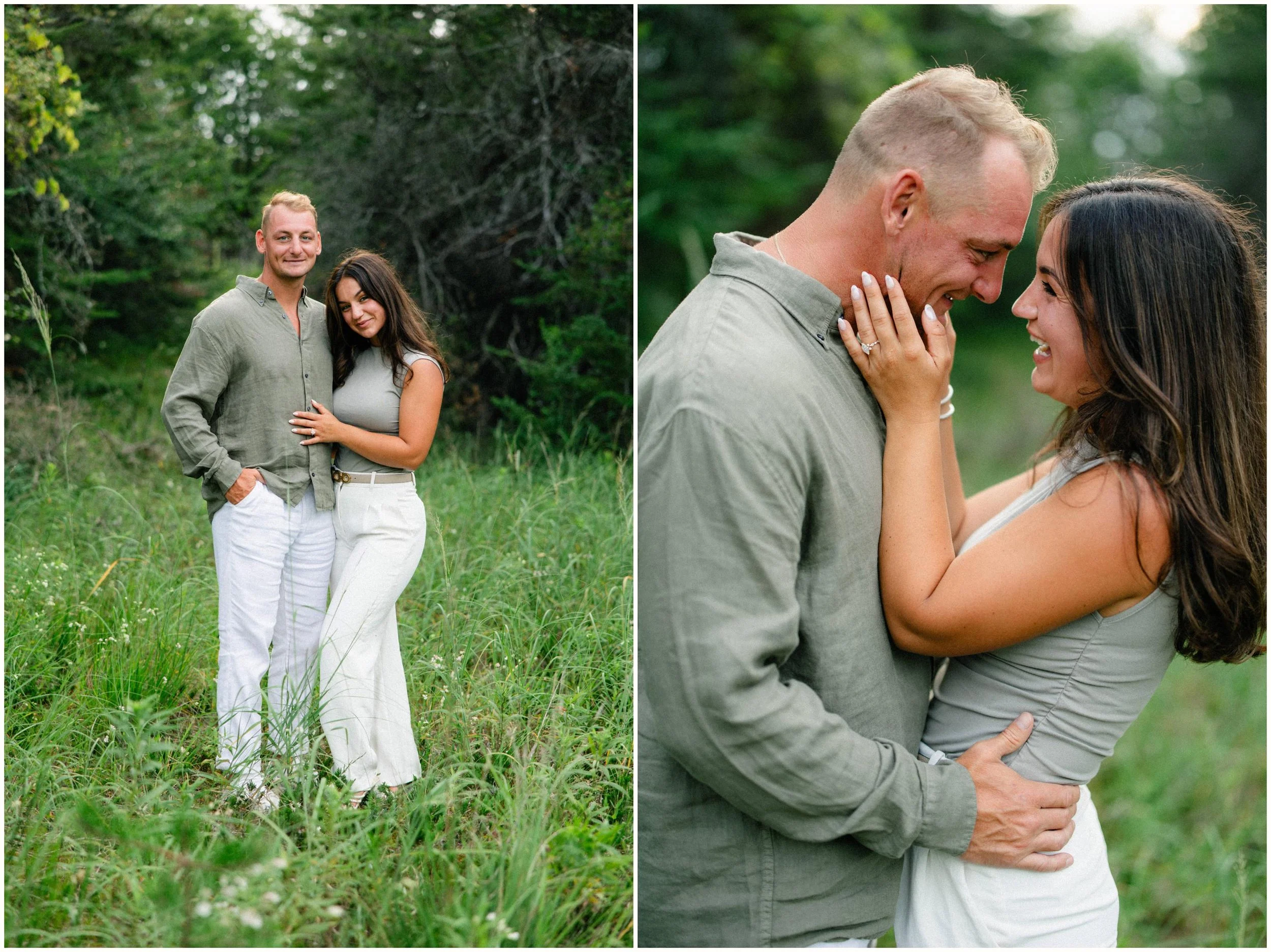 Nolan and Emma Traverse City Engagement