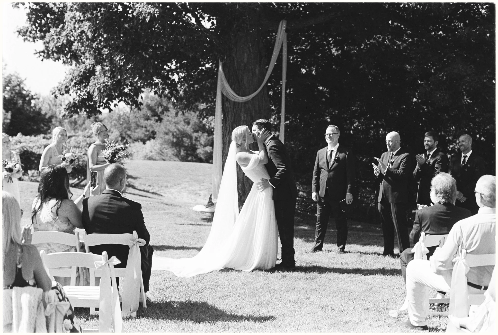 northern michigan wedding ceremony