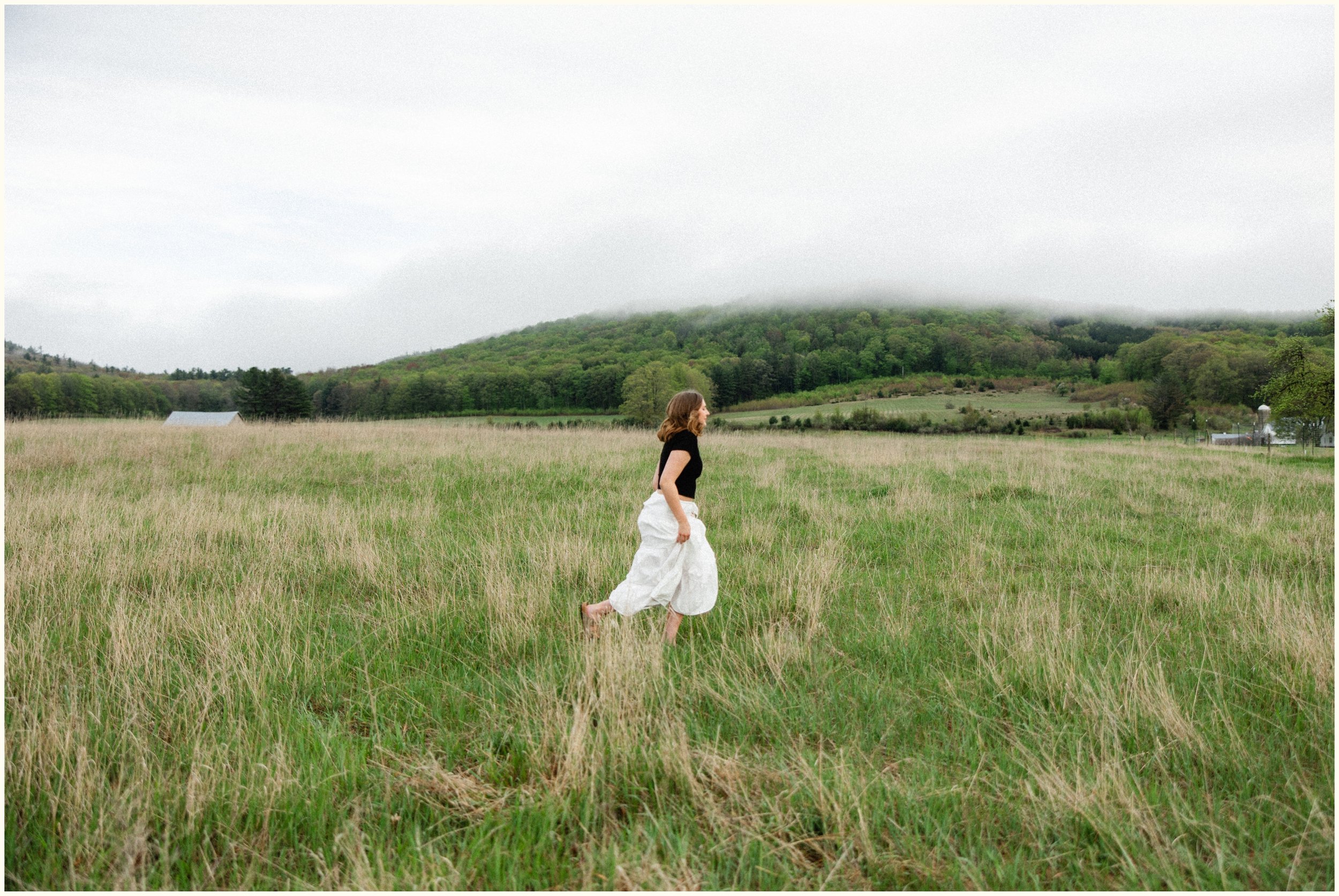 Foggy Senior Portrait