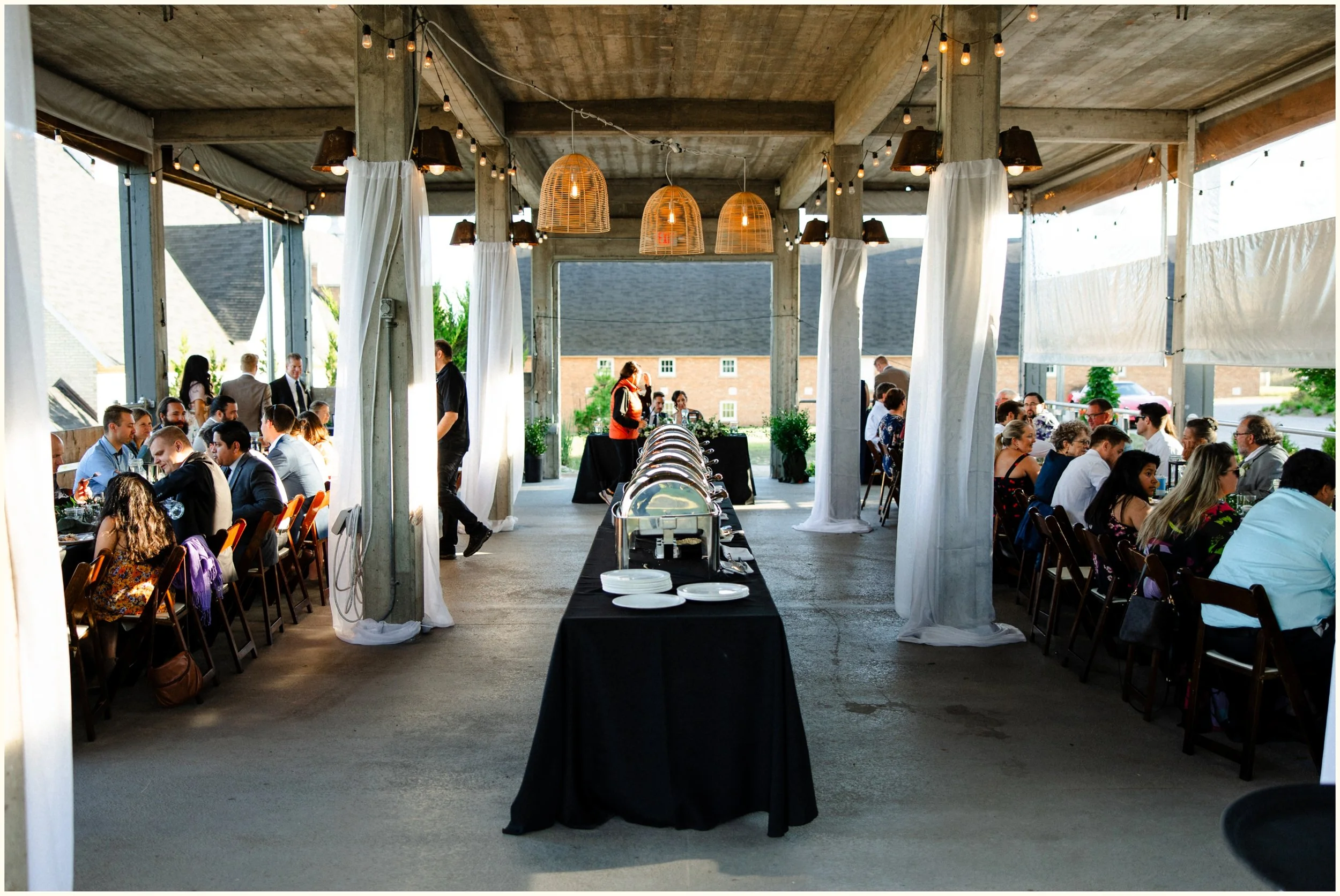 northern michigan wedding reception