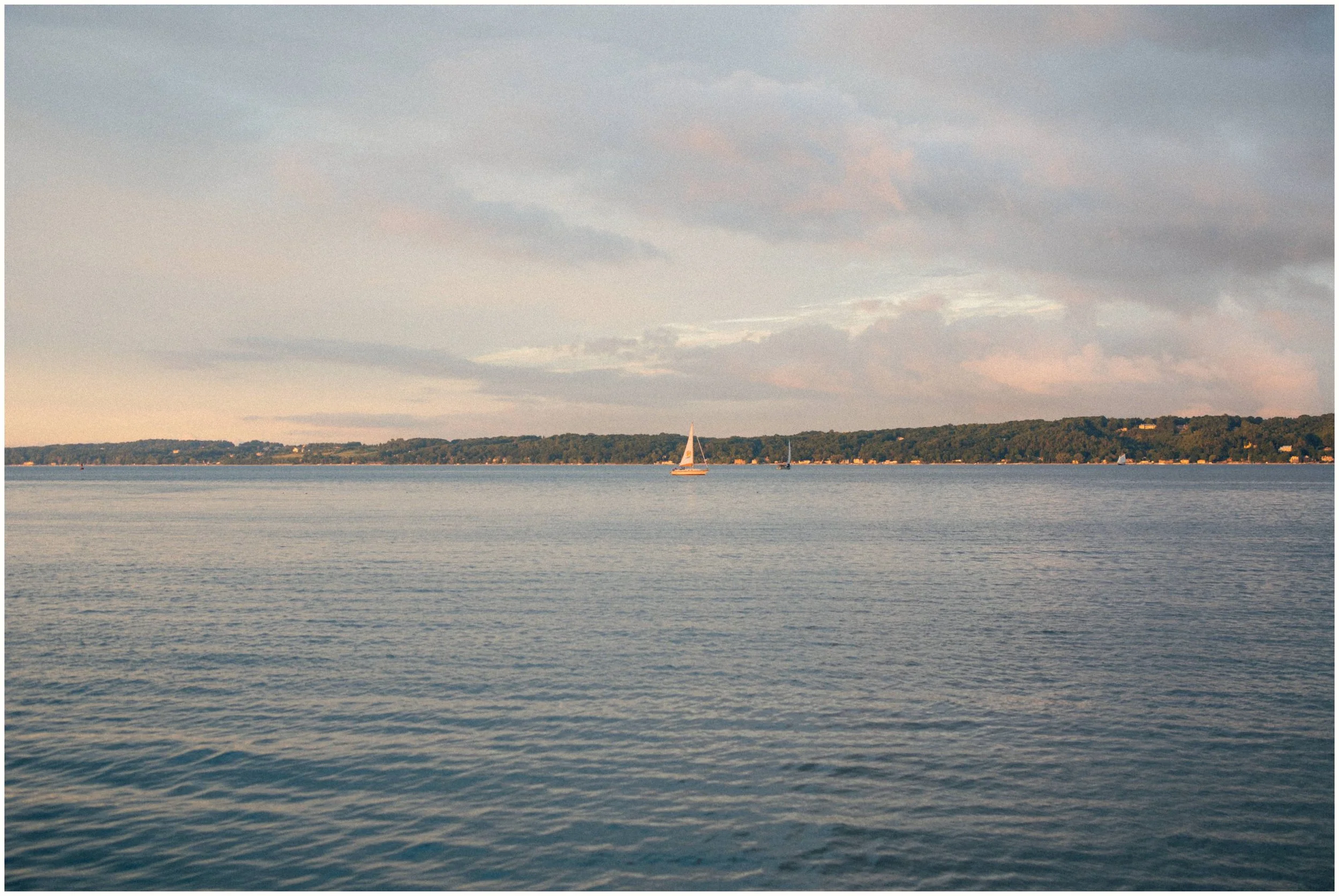 lake michigan wedding