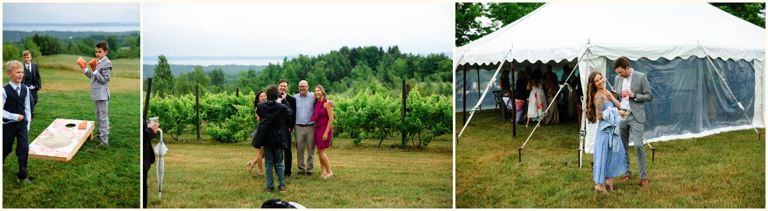 dan and anna wedding guests