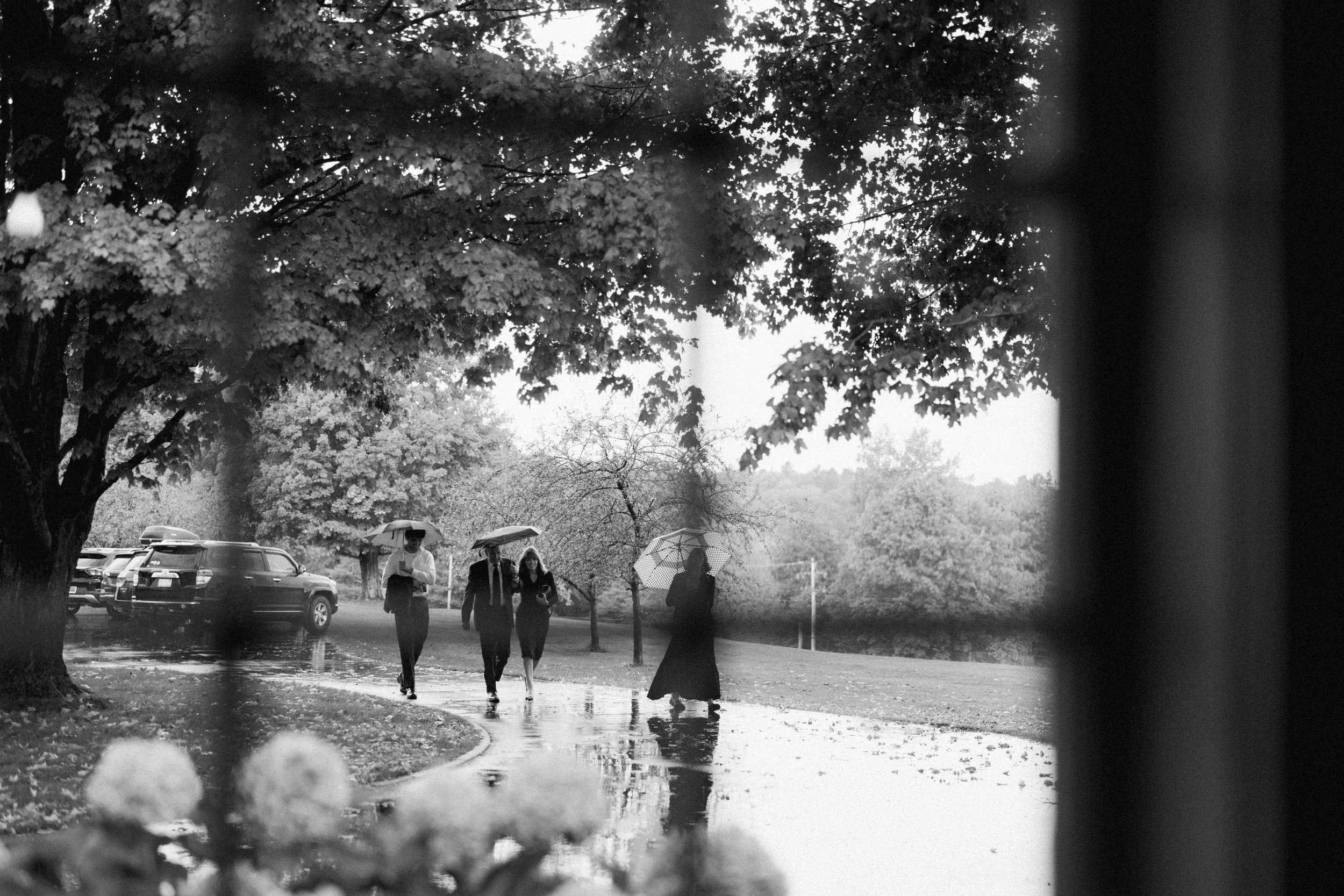 Rainy Wedding Day