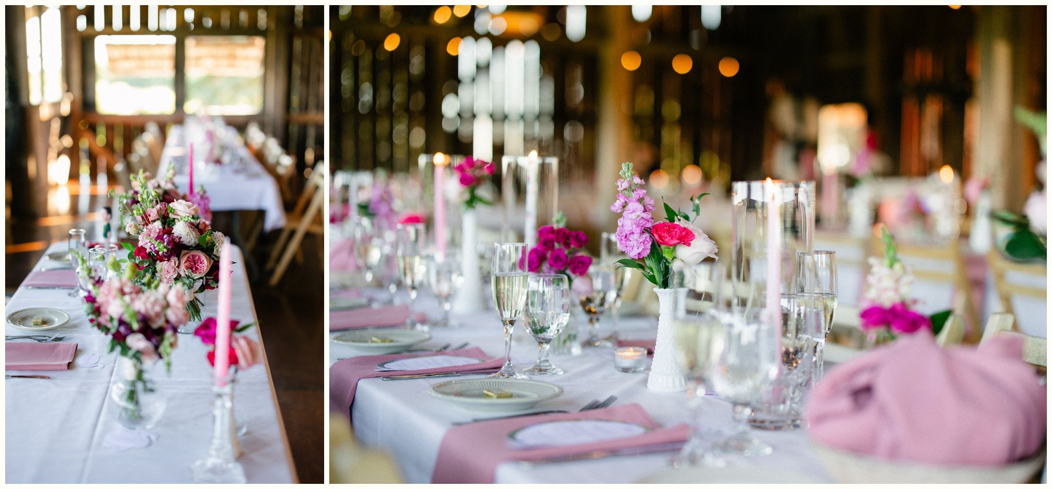 romantic wedding details
