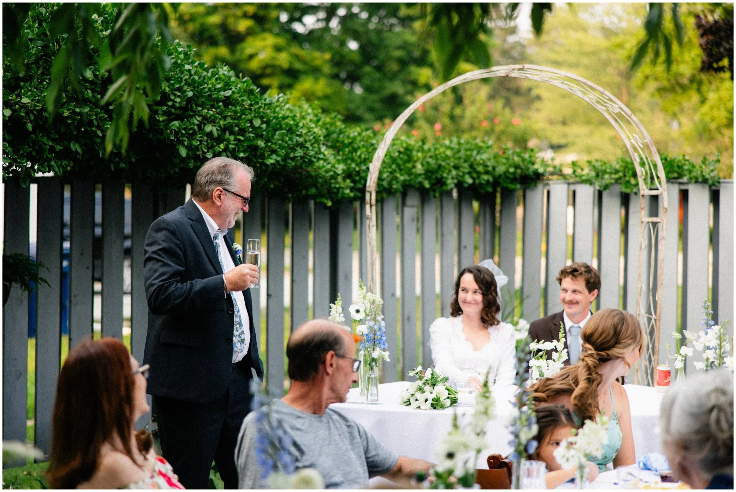 candid father of the bride speech moments