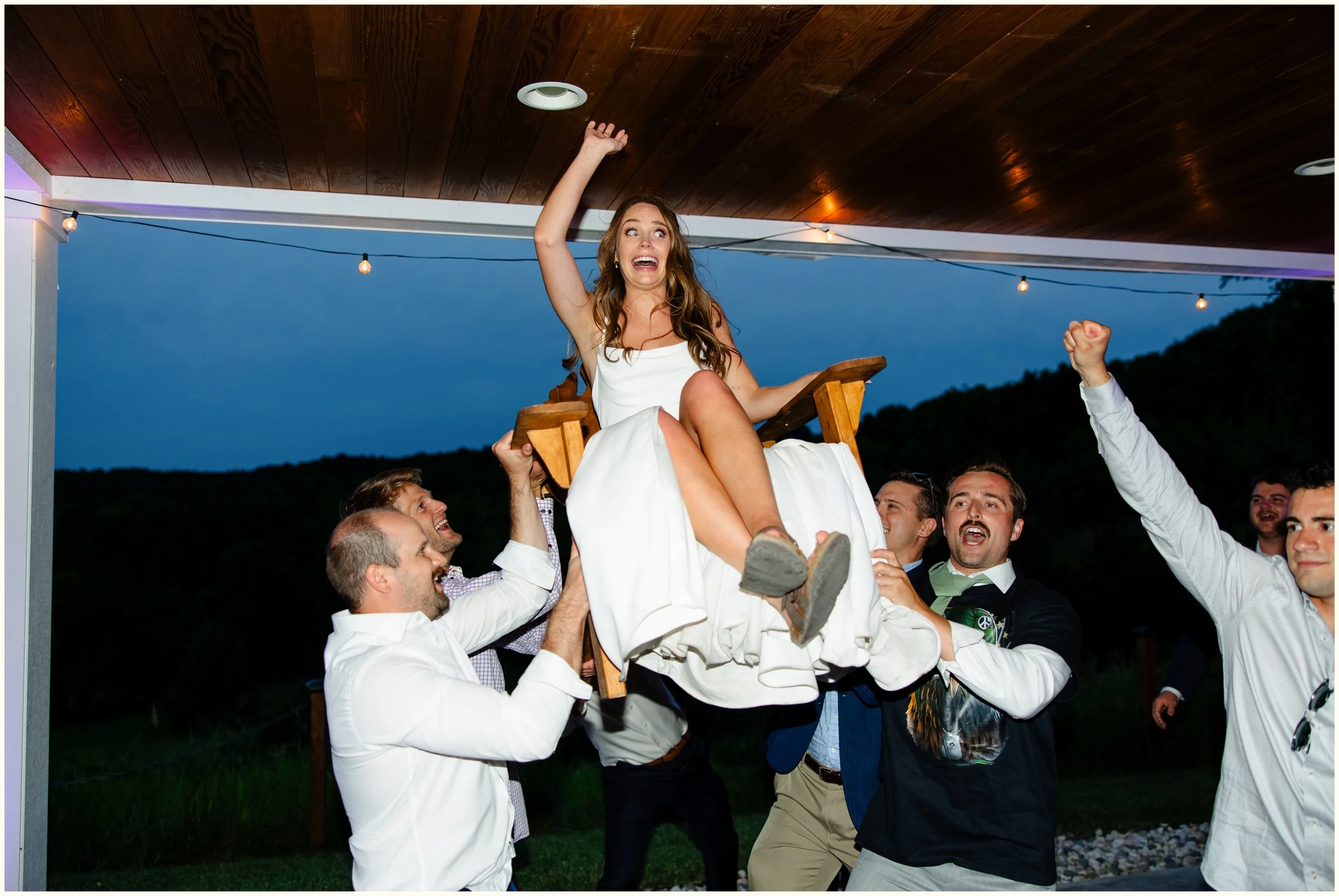 late night wedding reception candids