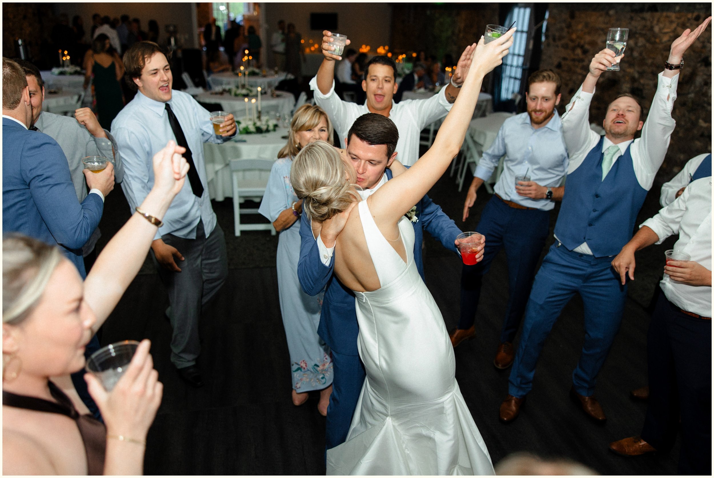 bride and groom dancing wedding moment