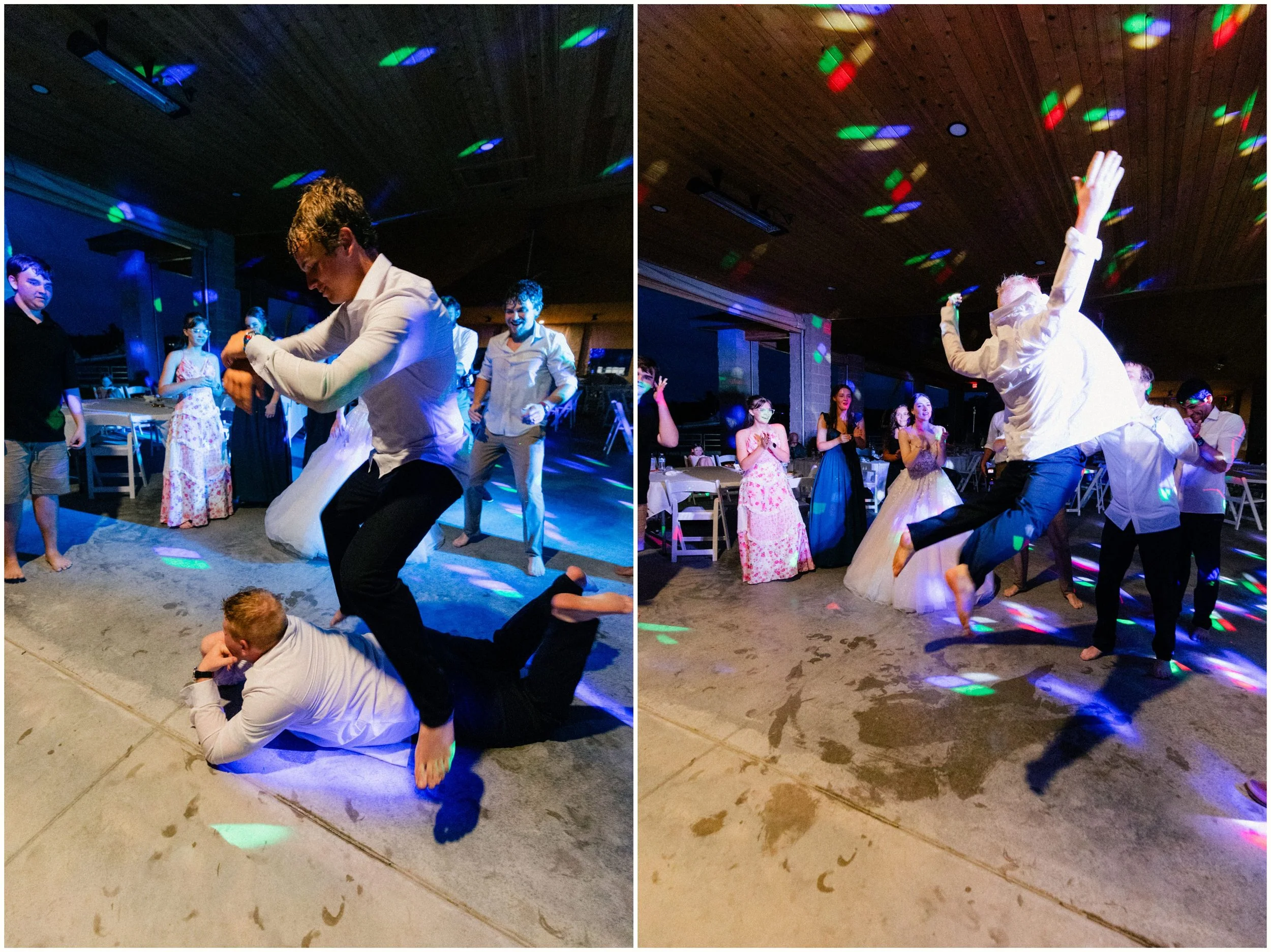 dancing wedding reception