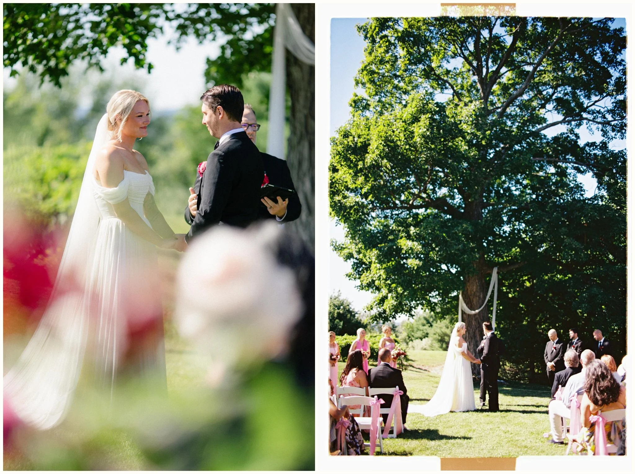 suttons bay wedding ceremony