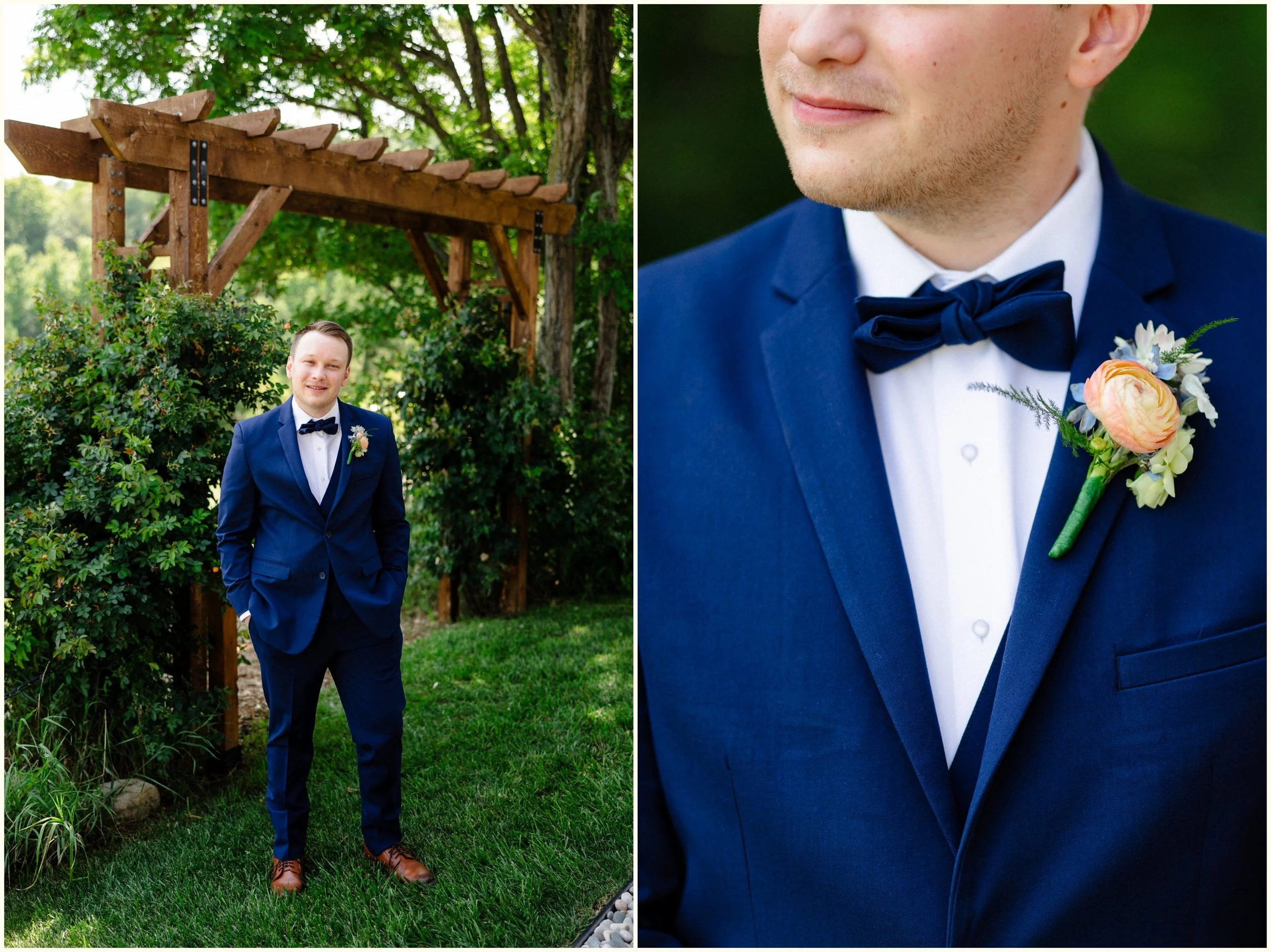 creative wedding portraits