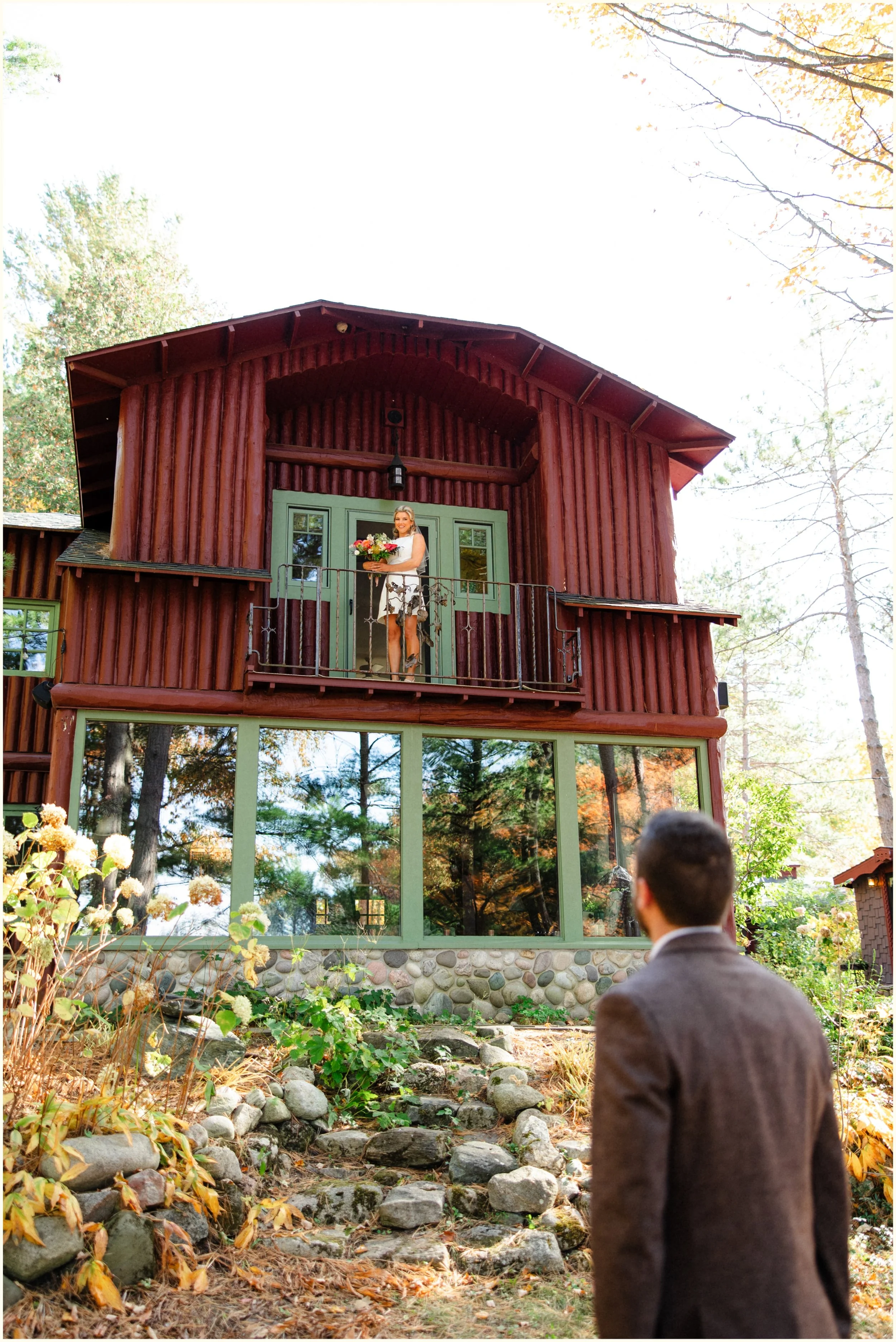 northern michigan fall wedding