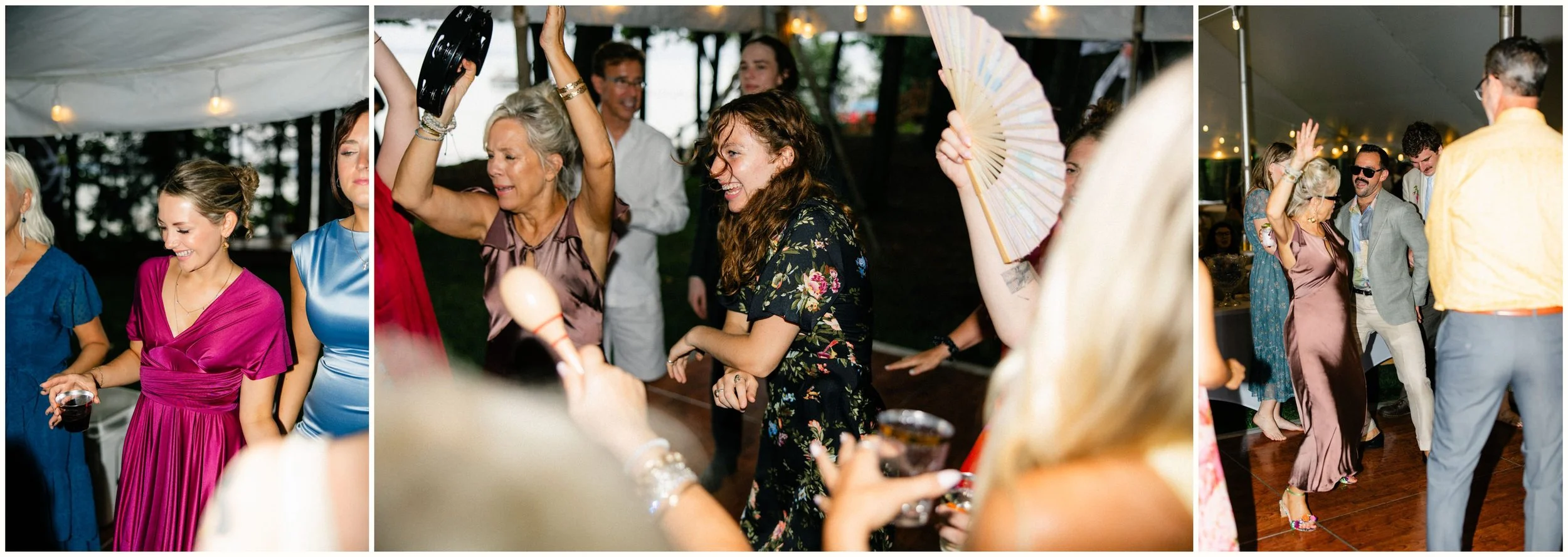 wedding reception dancing