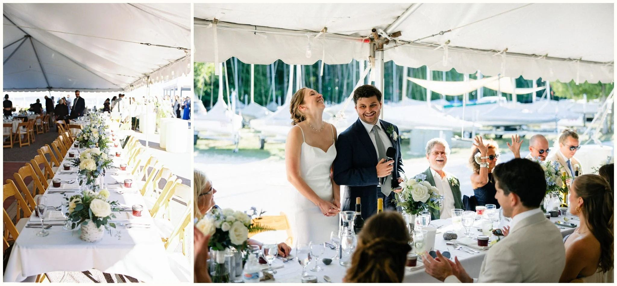michigan wedding reception candids