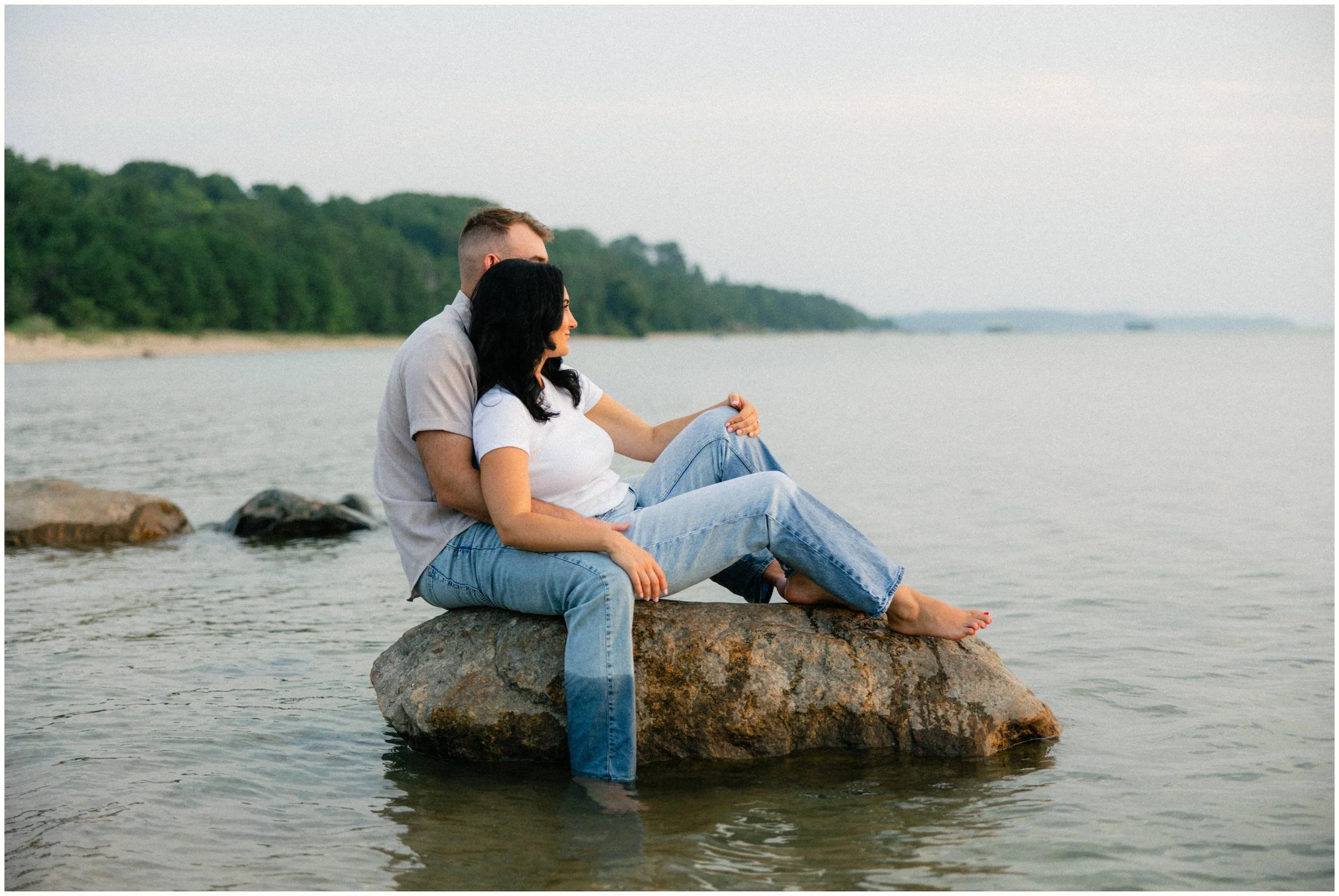 traverse city engagement photos