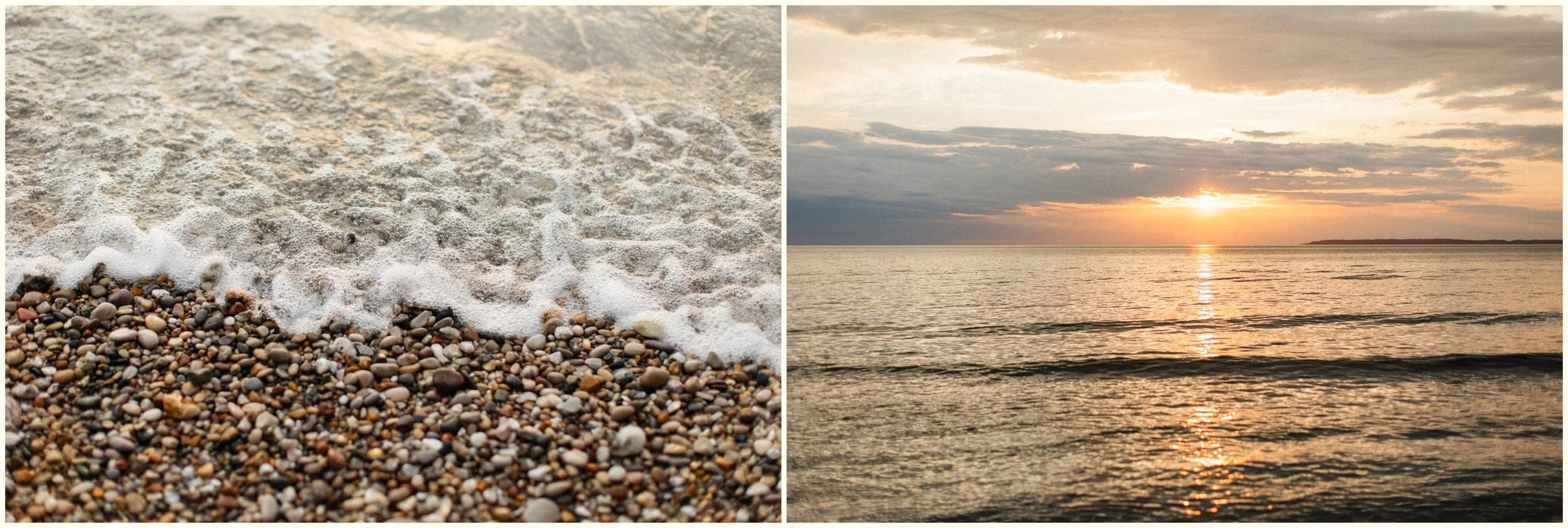 lake michigan sunset