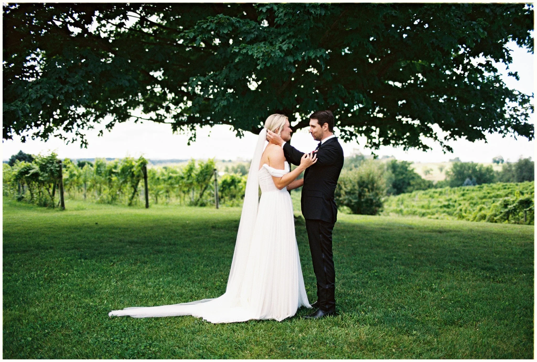 Bride and Groom First Look
