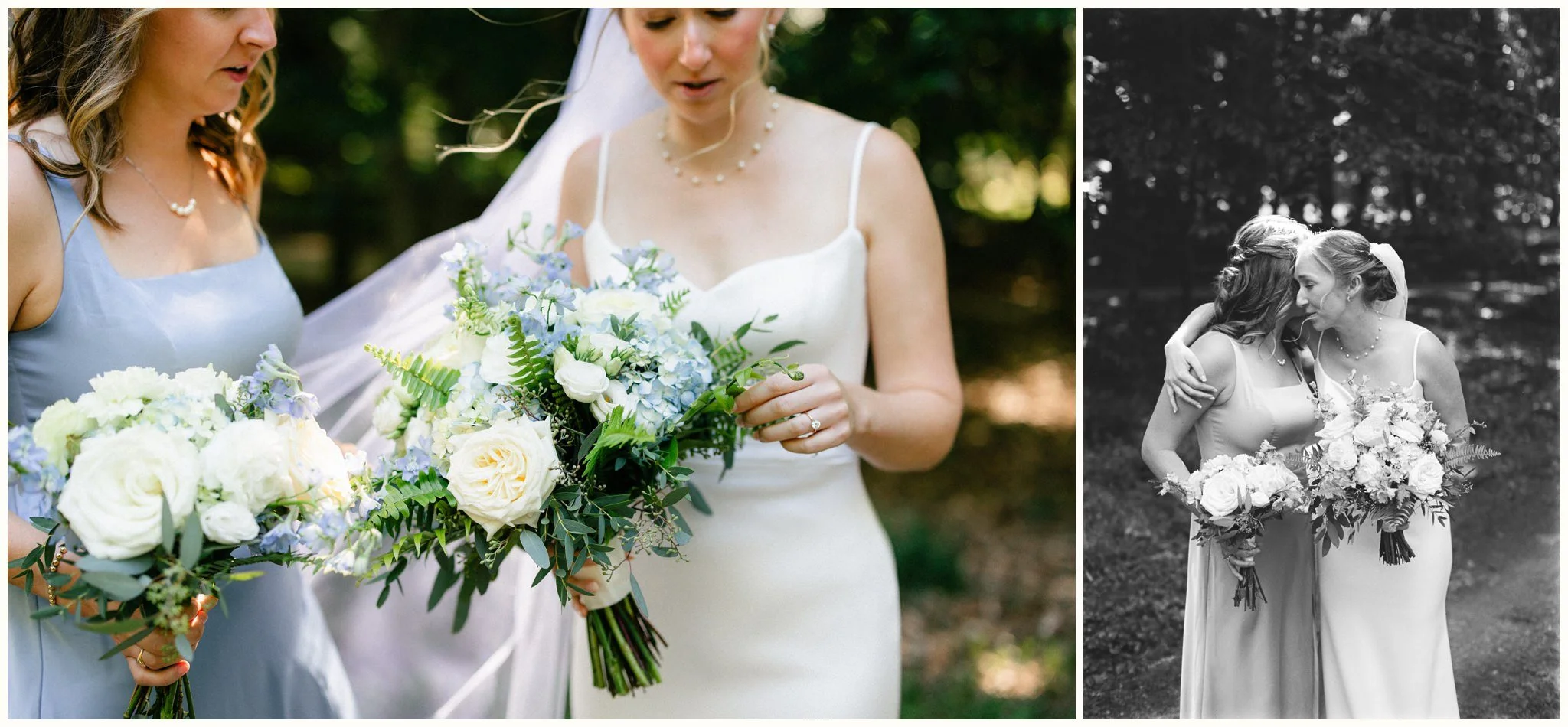 emotional candid wedding moment 