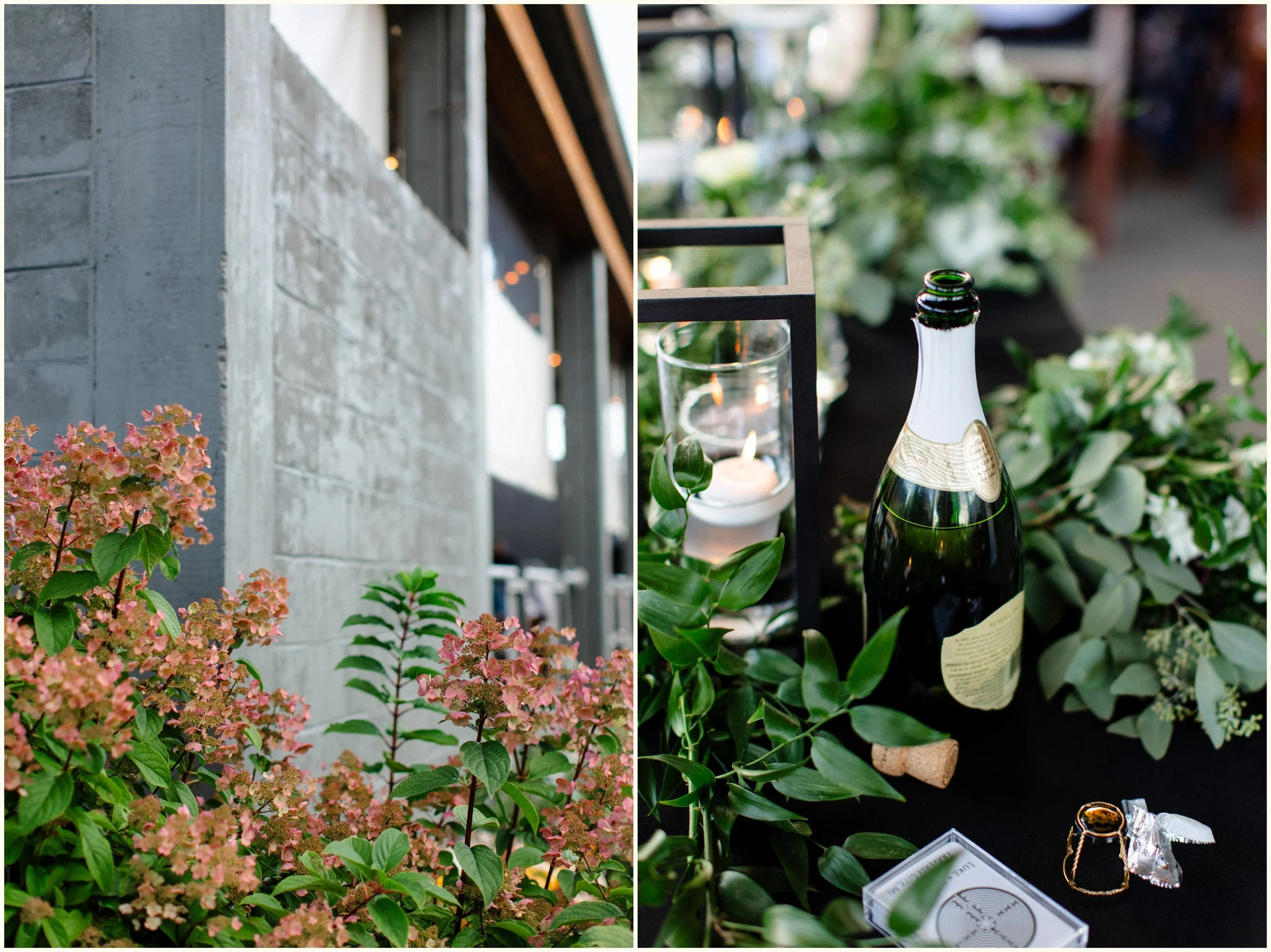 traverse city wedding reception details