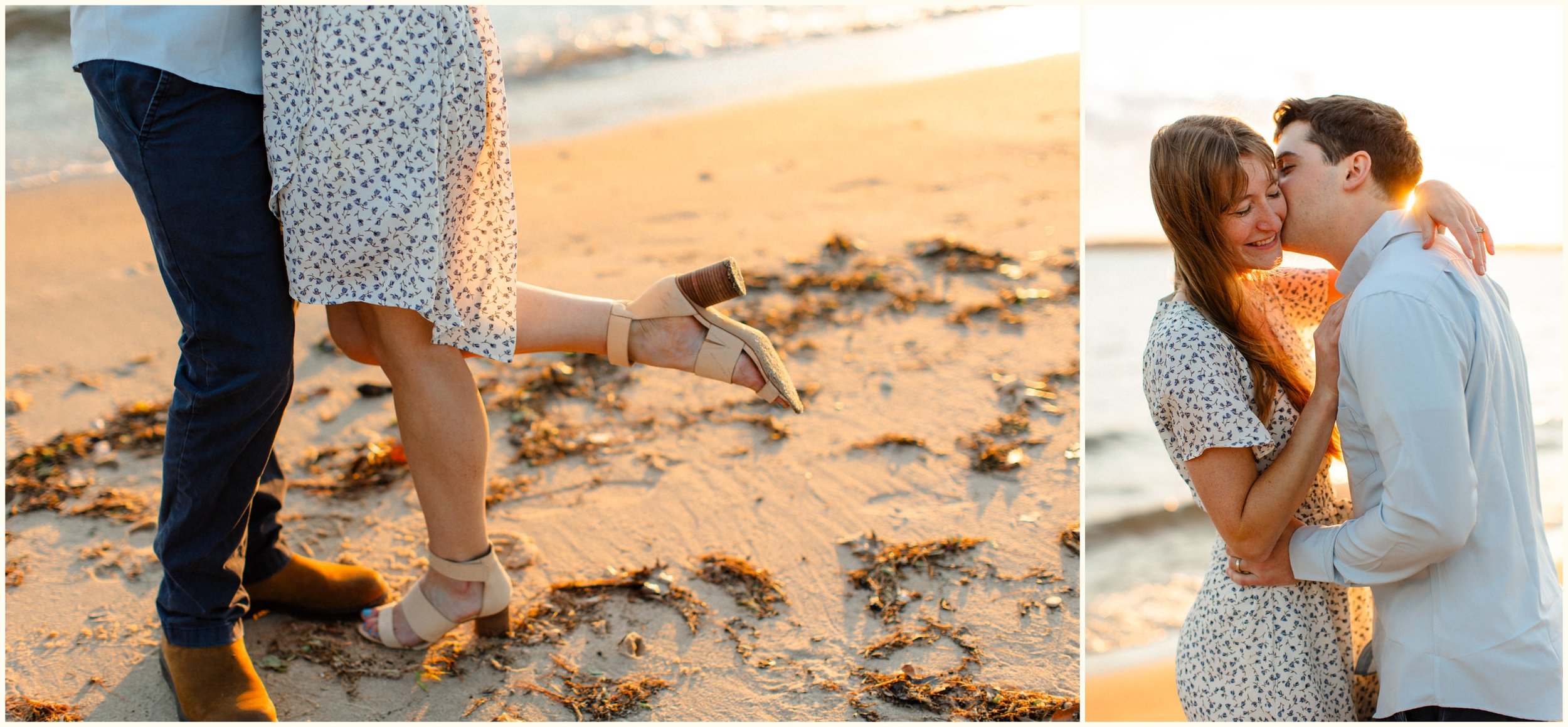 traverse city couples beach session
