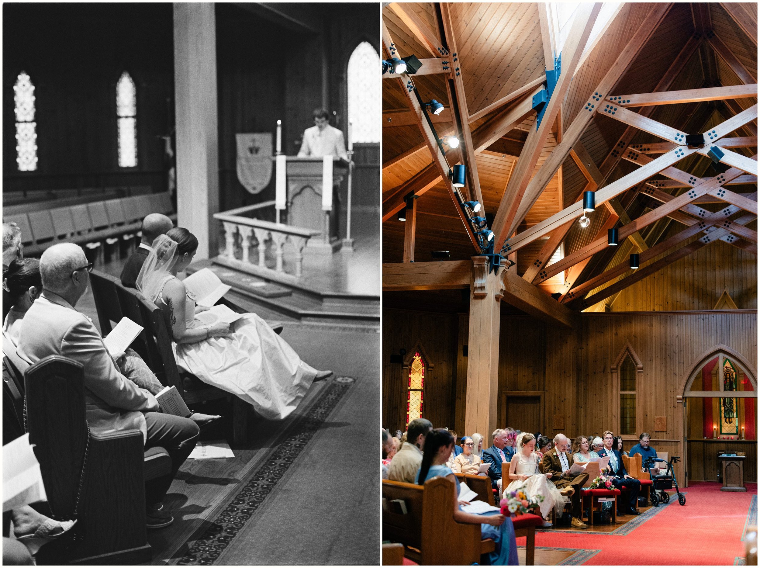 Traverse City church wedding