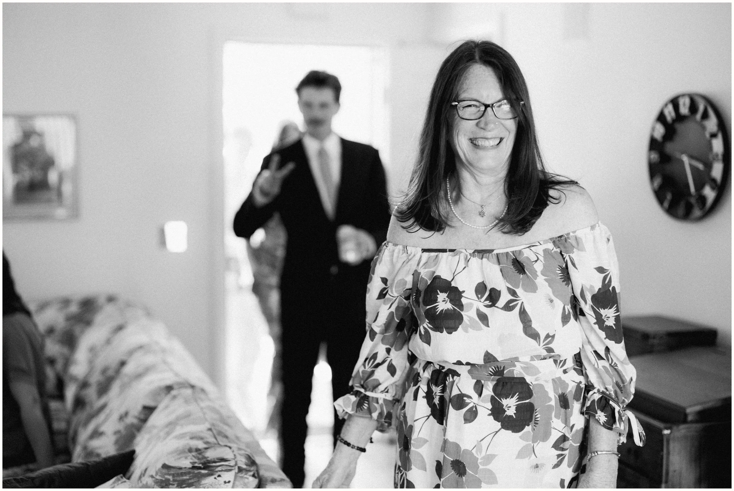 northern michigan candid wedding moment