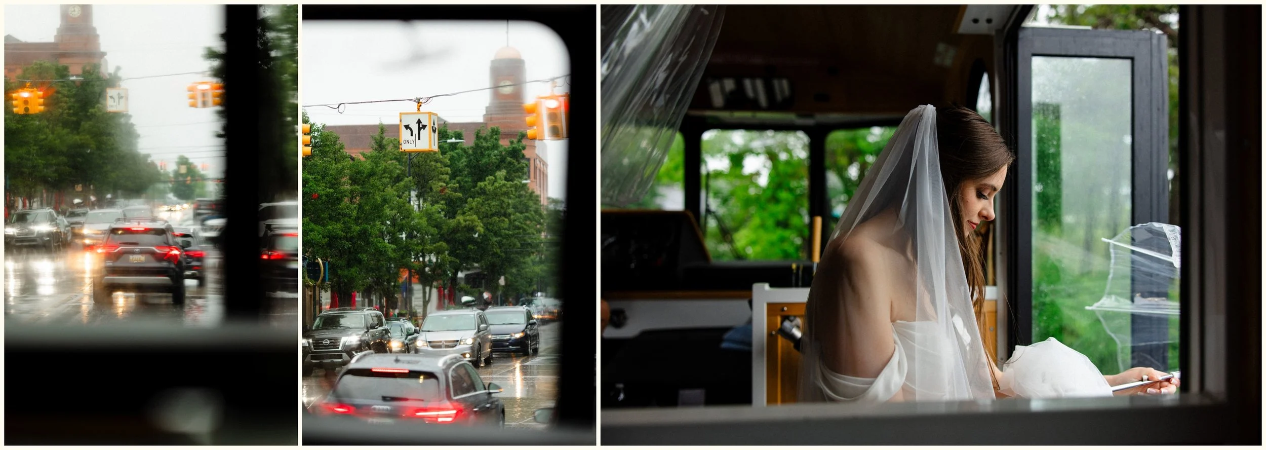 rainy downtown tc