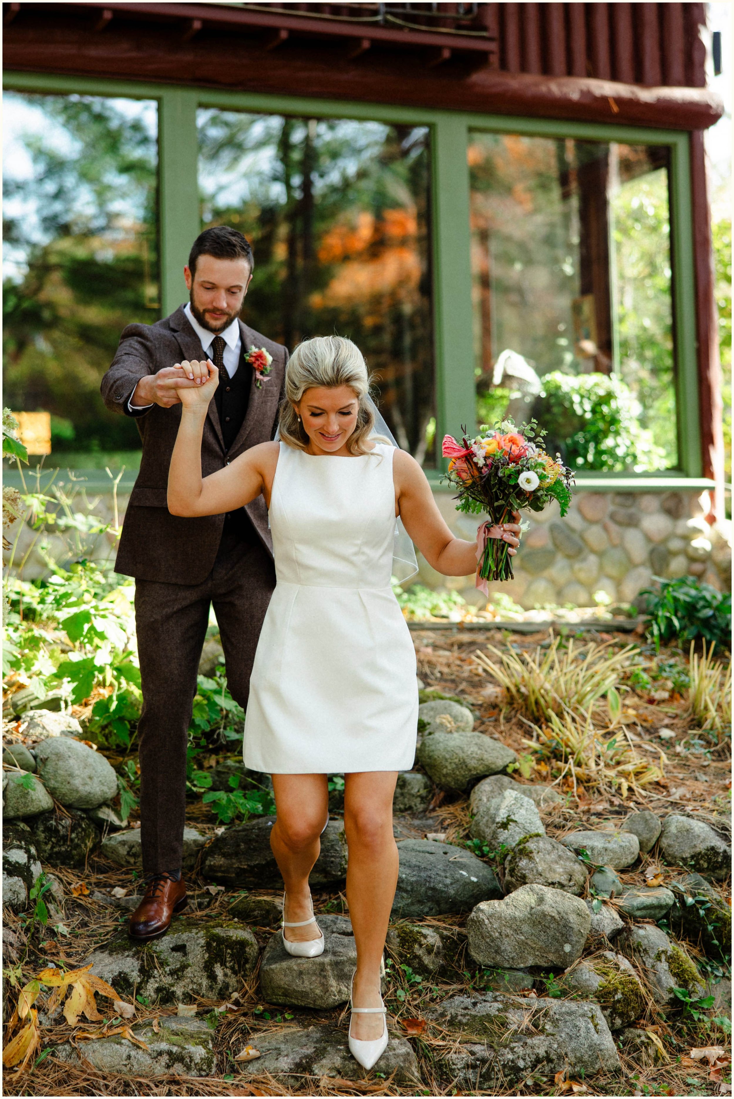 vintage michigan wedding