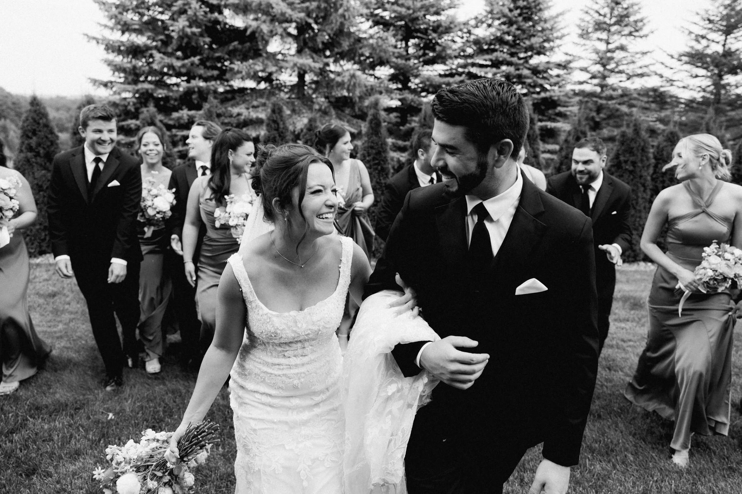 Jason and Sarah bridal party