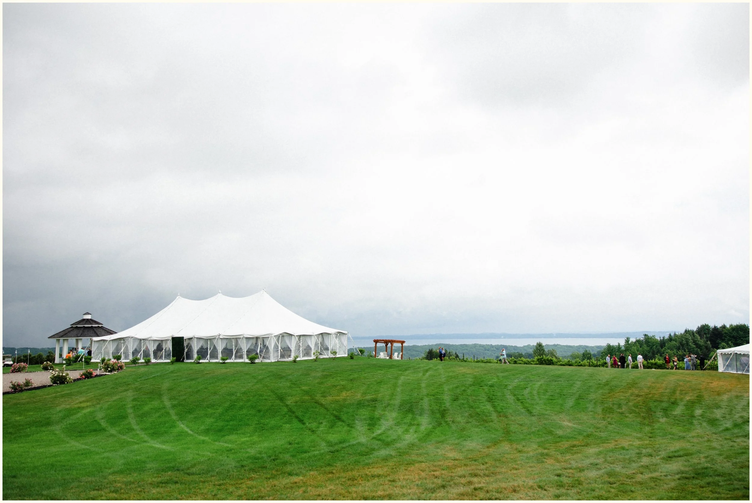 stormy june wedding