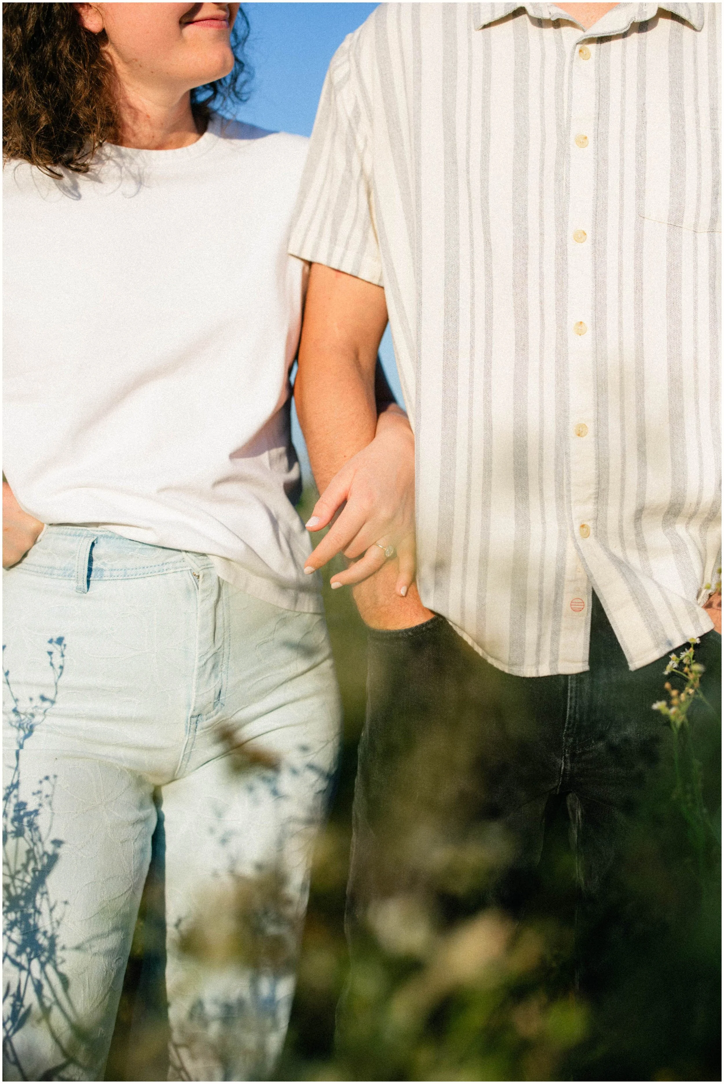 traverse city engagement session