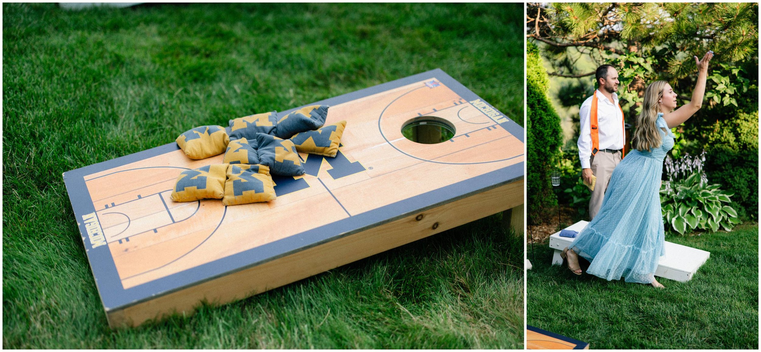 traverse city wedding reception candids