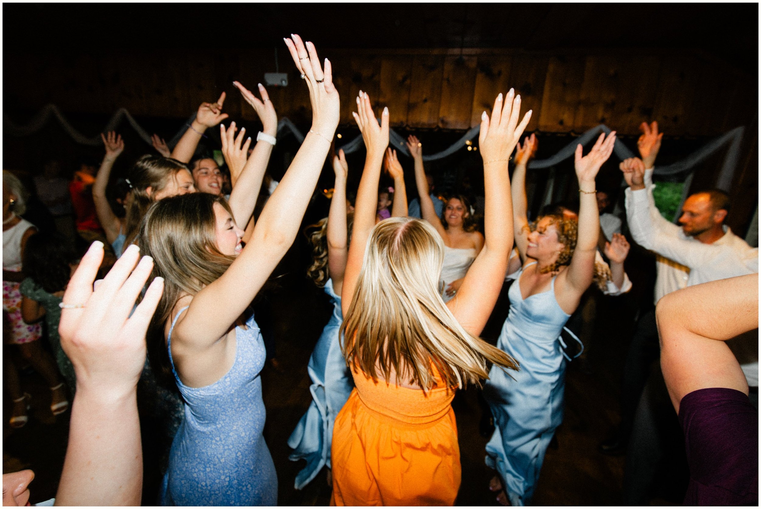 joyful wedding reception michigan