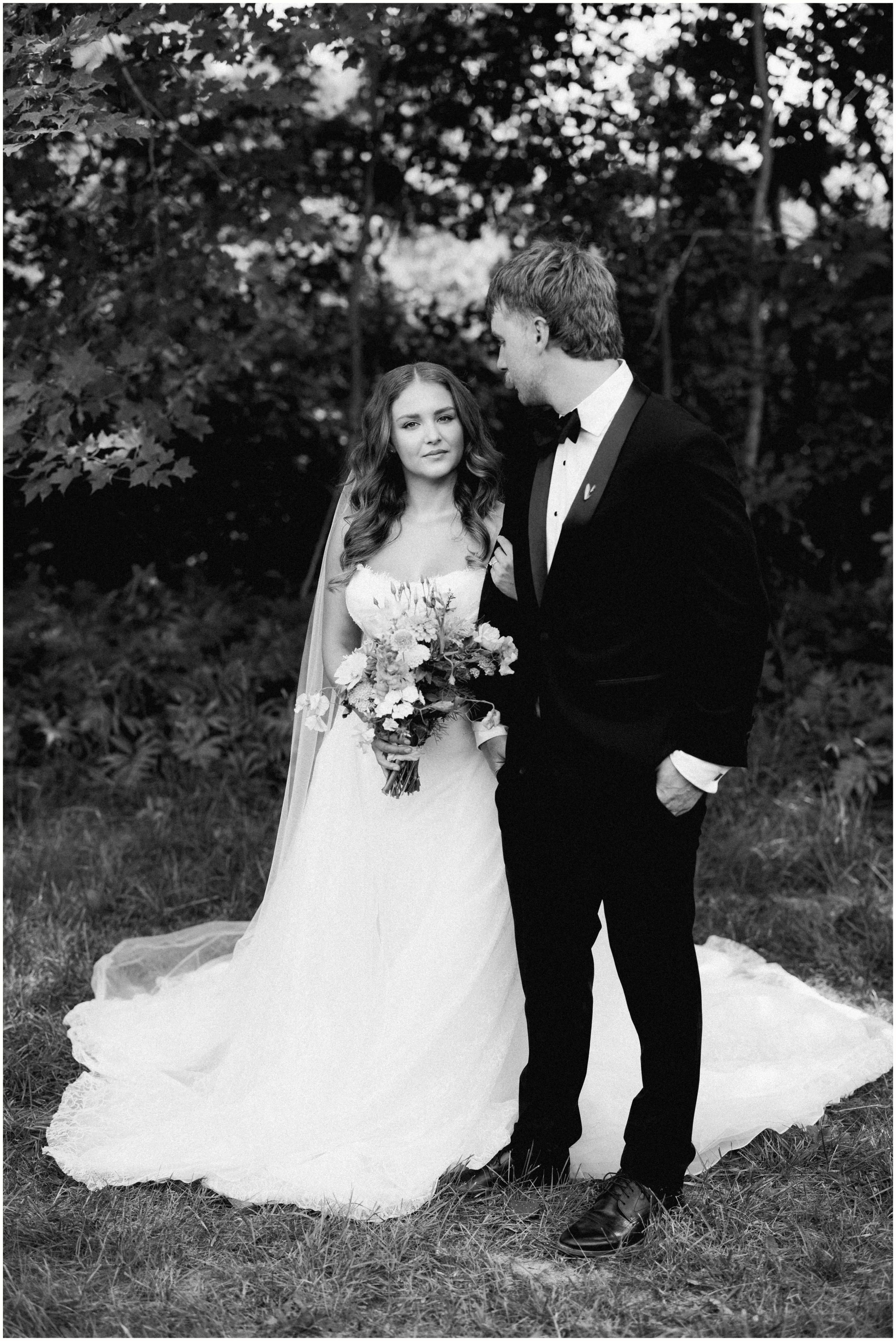 Editorial Bride and Groom Portraits