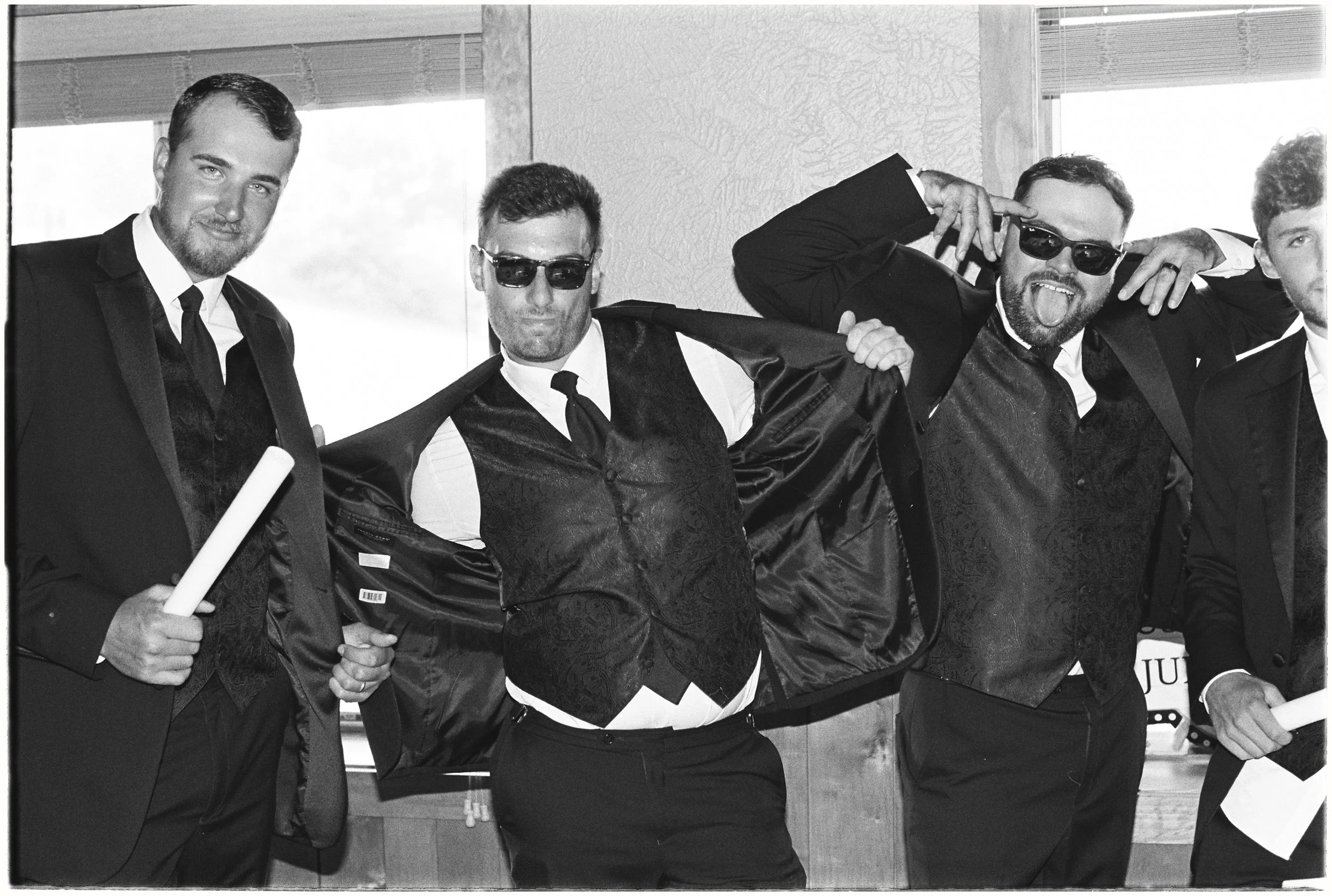 northern michgan film wedding photos