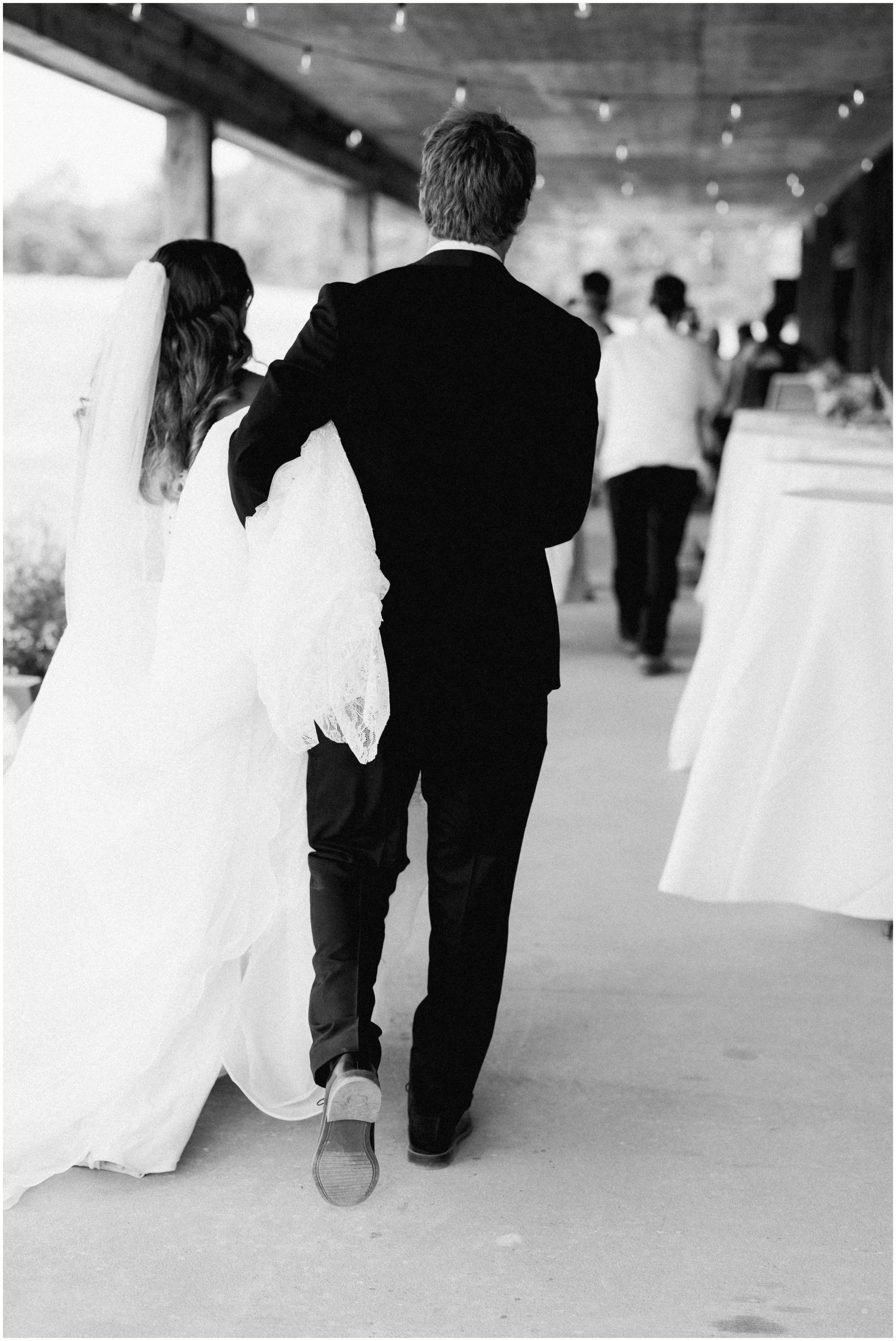 Candid wedding photography