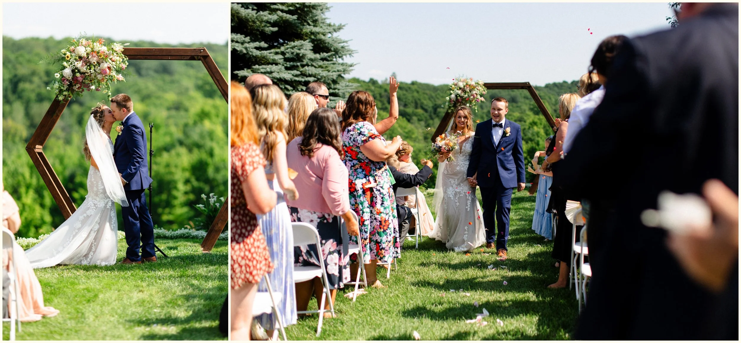 traverse city wedding ceremony photographer
