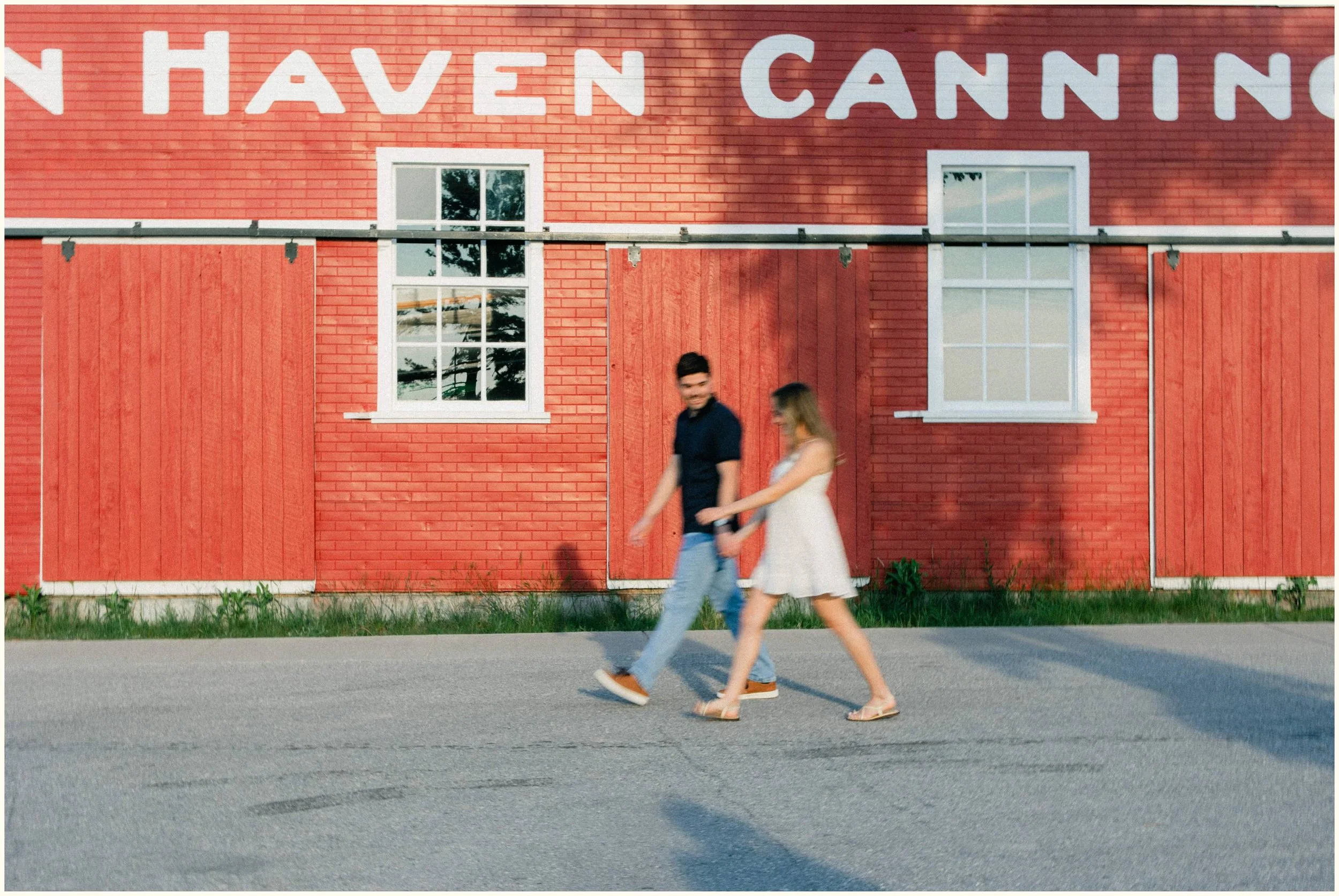 northern michigan engagement photos