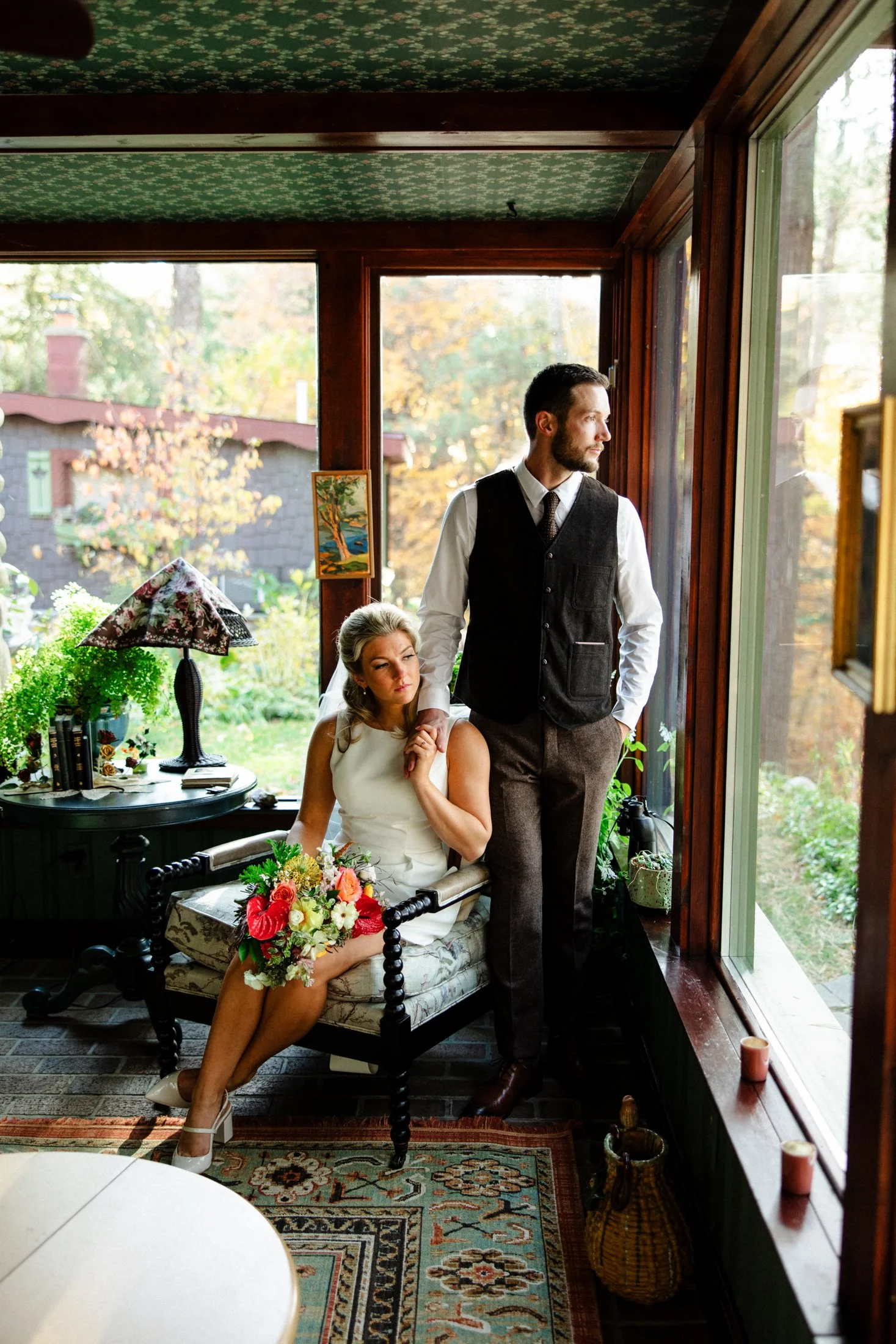 Childhood home wedding