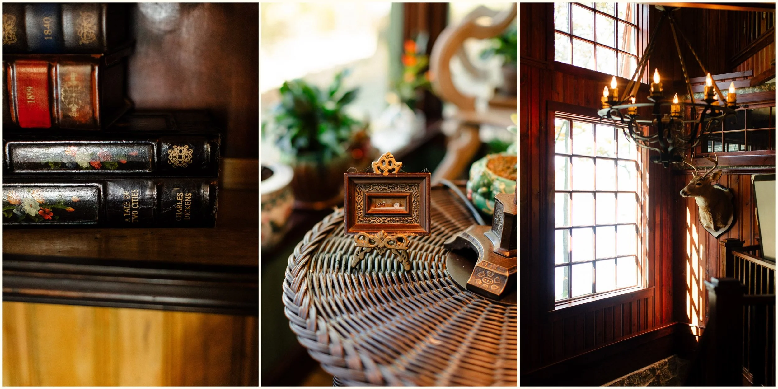 vintage eclectic wedding photos