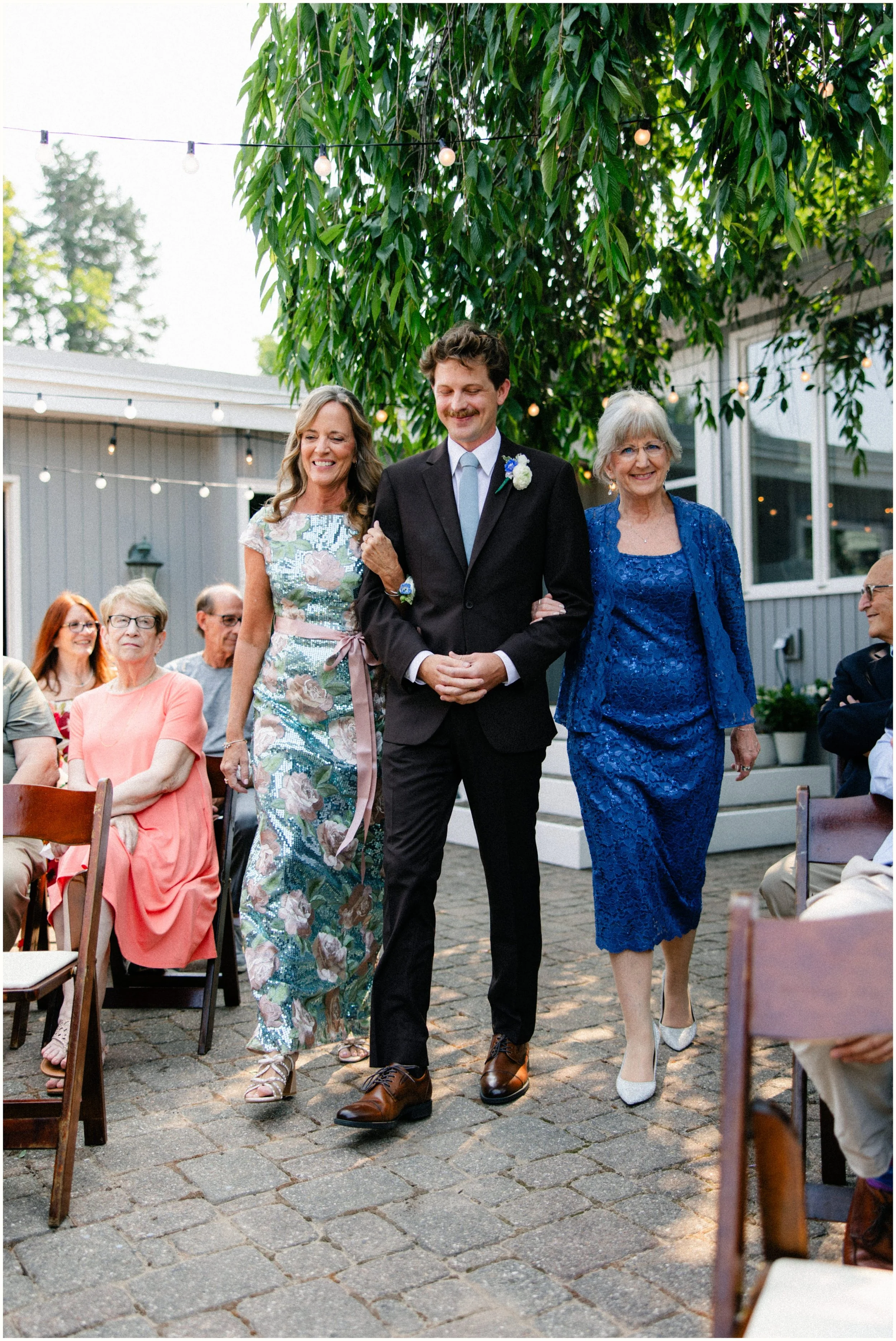 small intimate wedding in northern michigan