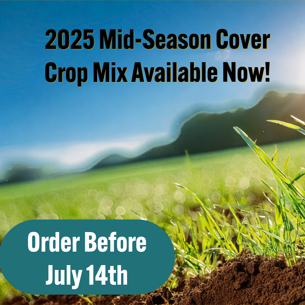 2025 Mid Season Cover Crop Seed Mix