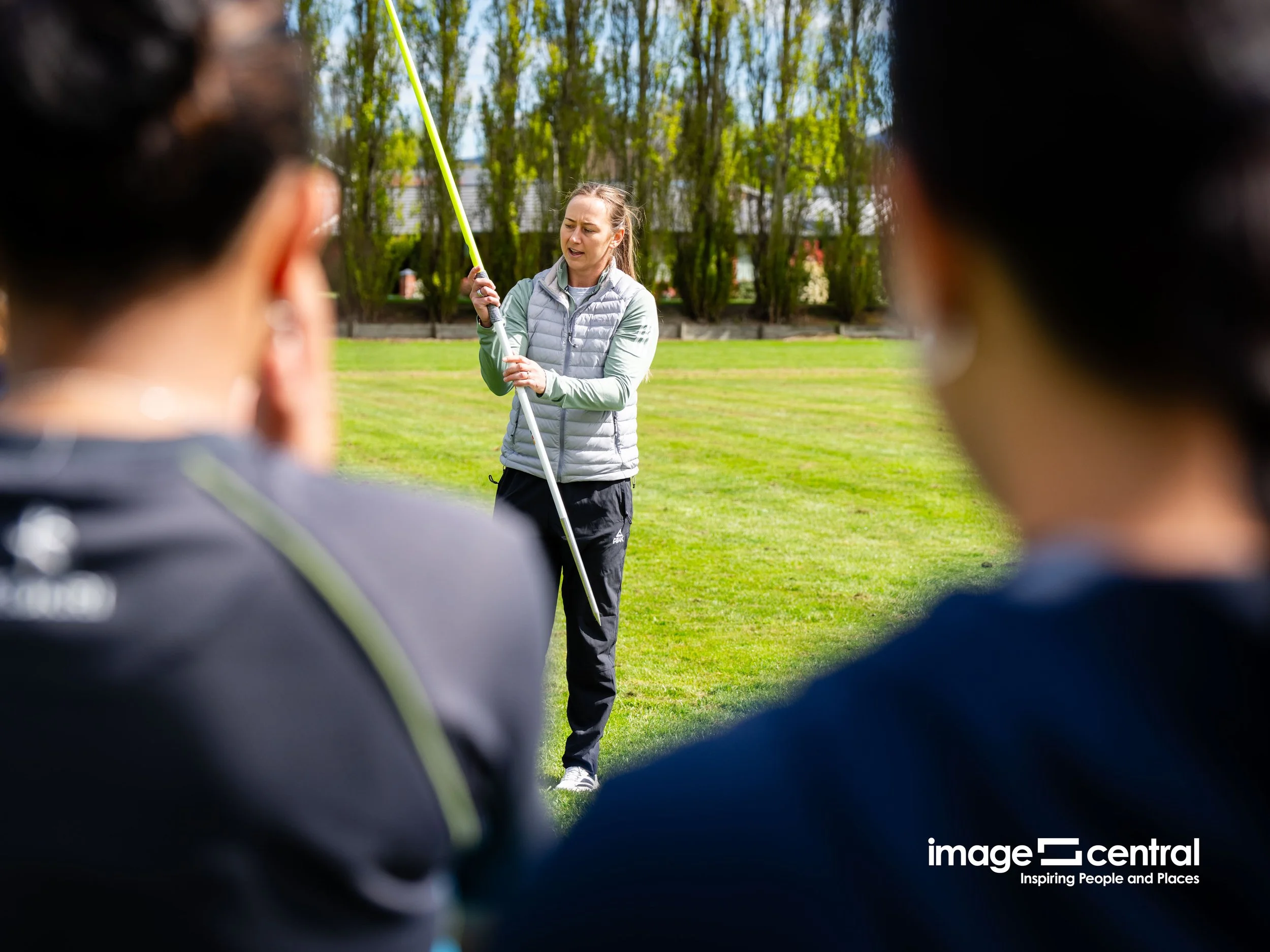 Coaching Clinic with Tori Moorby (nee Peters) at St Peters High School in Gore on Inspiring Wahine Conference 15-17 October 2025.  Gore, Southland Croydon Lodge, © Copyright images Clare Toia-Bailey / www.image-central.co.nz