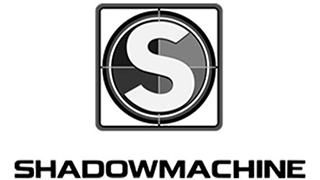 Shadow Machine logo featuring a stylized 'S' inside a circular target design with the words 'SHADOWMACHINE' below.