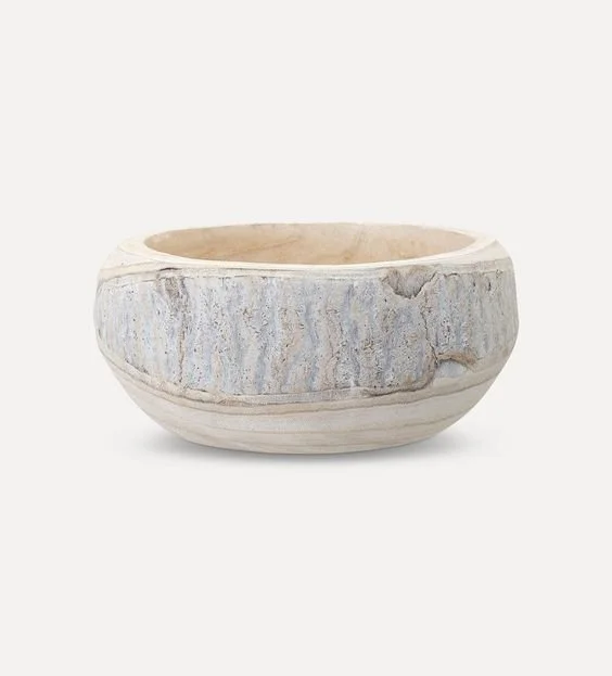Pacific Carved Wood Bowl | $28.99