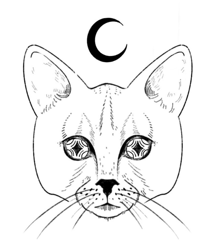 🌜

#illustration #art #artistsoninstagram #doodle #design #sketchbook #cat #instacat #tattoo #lineart #artoftheday #skribble #catart #animalart #animal