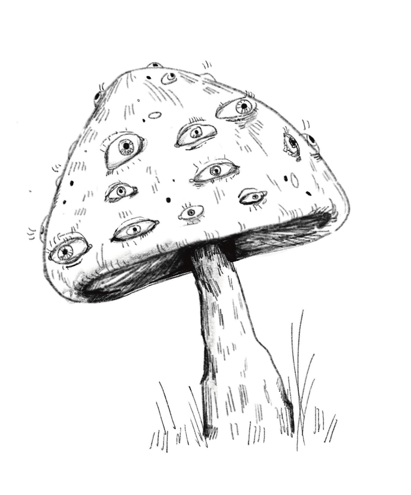 I'm a fungi 

#illustration #doodle #fungi #mushrooms #sketchbook