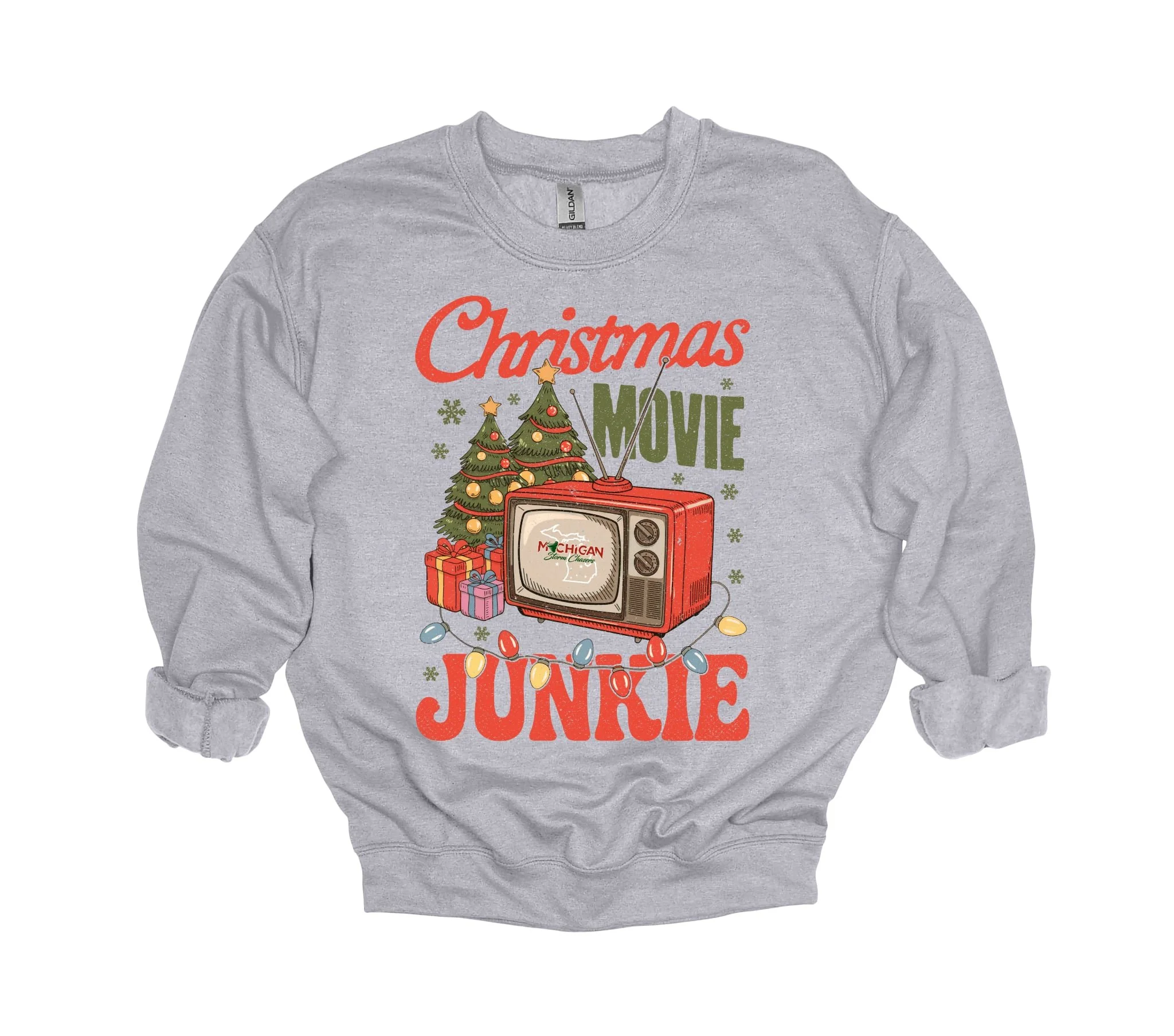 MSC Christmas Movie Junkie Crewneck