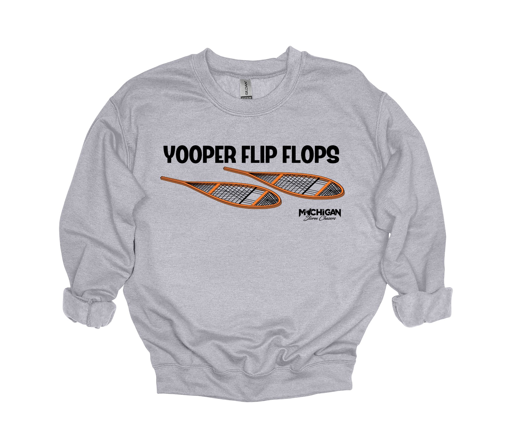 Yooper Flip Flops Crewneck